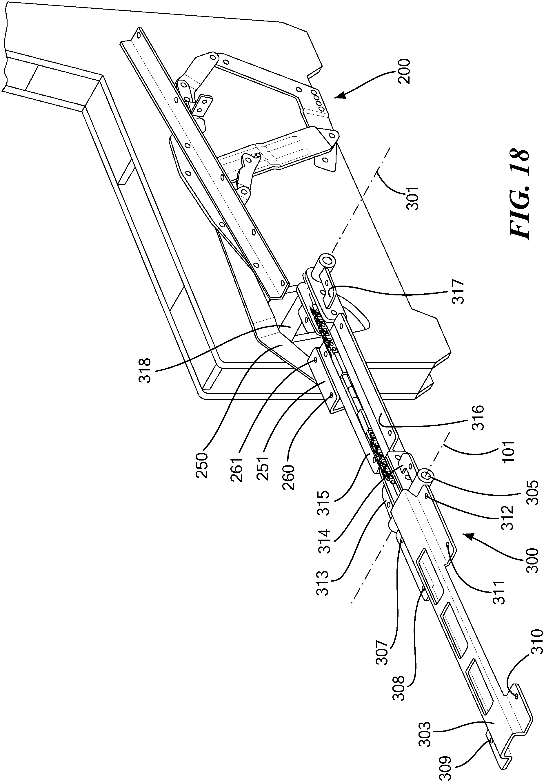 Patent US11812855 Figure 18 – Easily operated sofa bed
