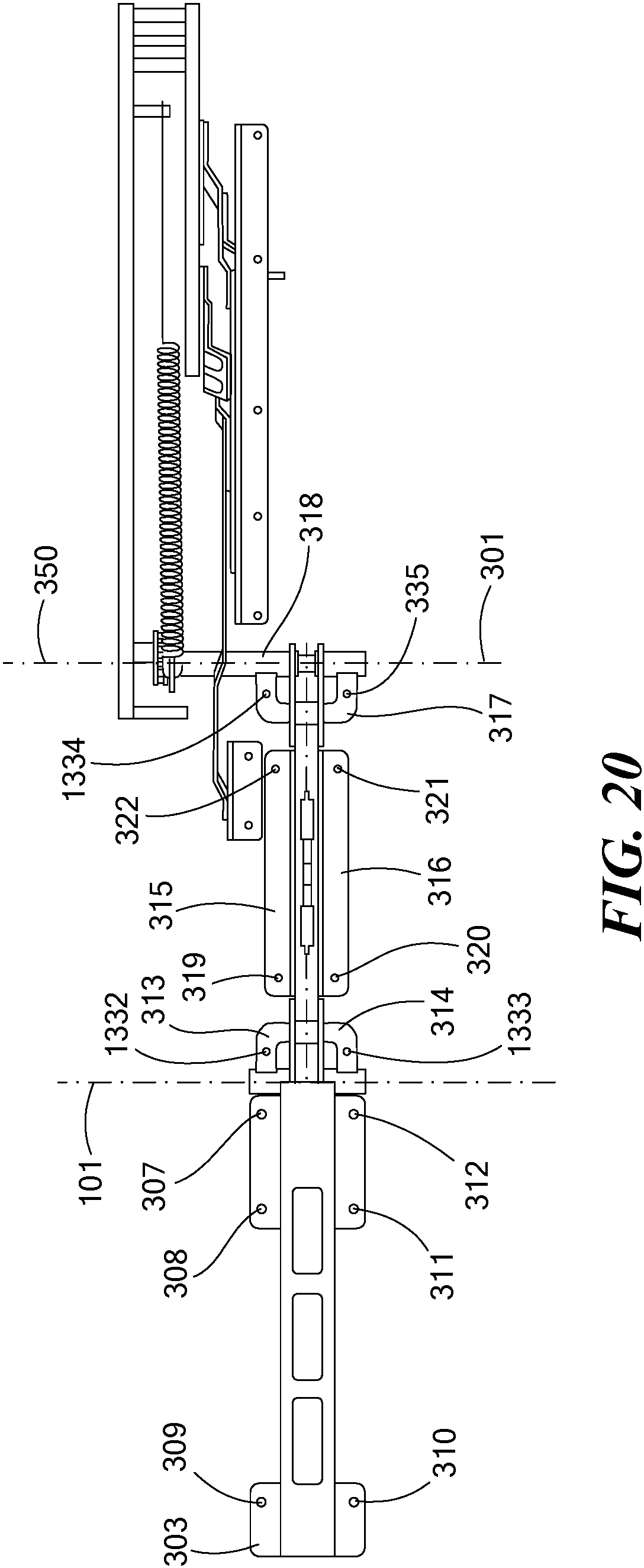 Patent US11812855 Figure 20 – Easily operated sofa bed