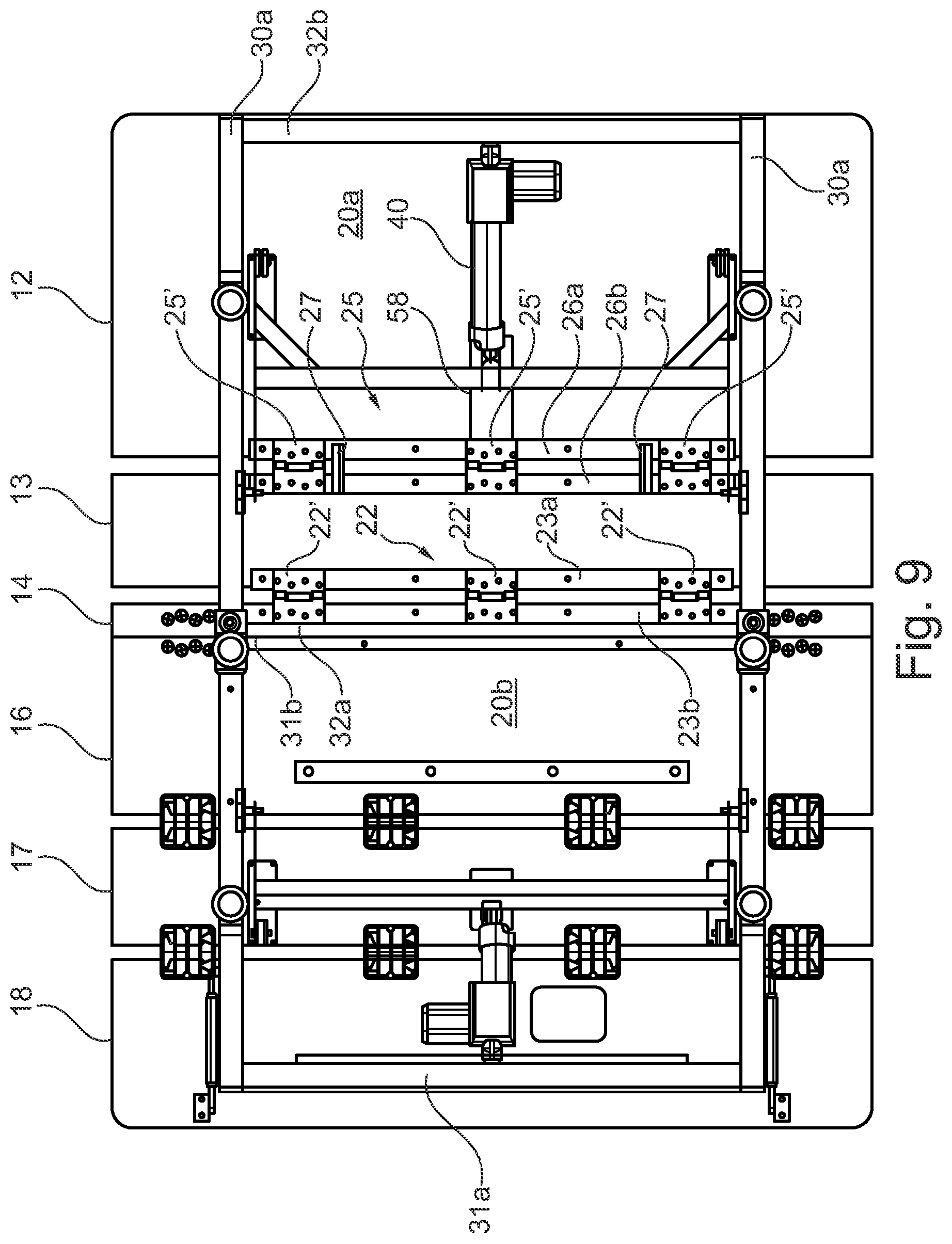 Patent US11812857 Figure 10 – Adjustable furniture
