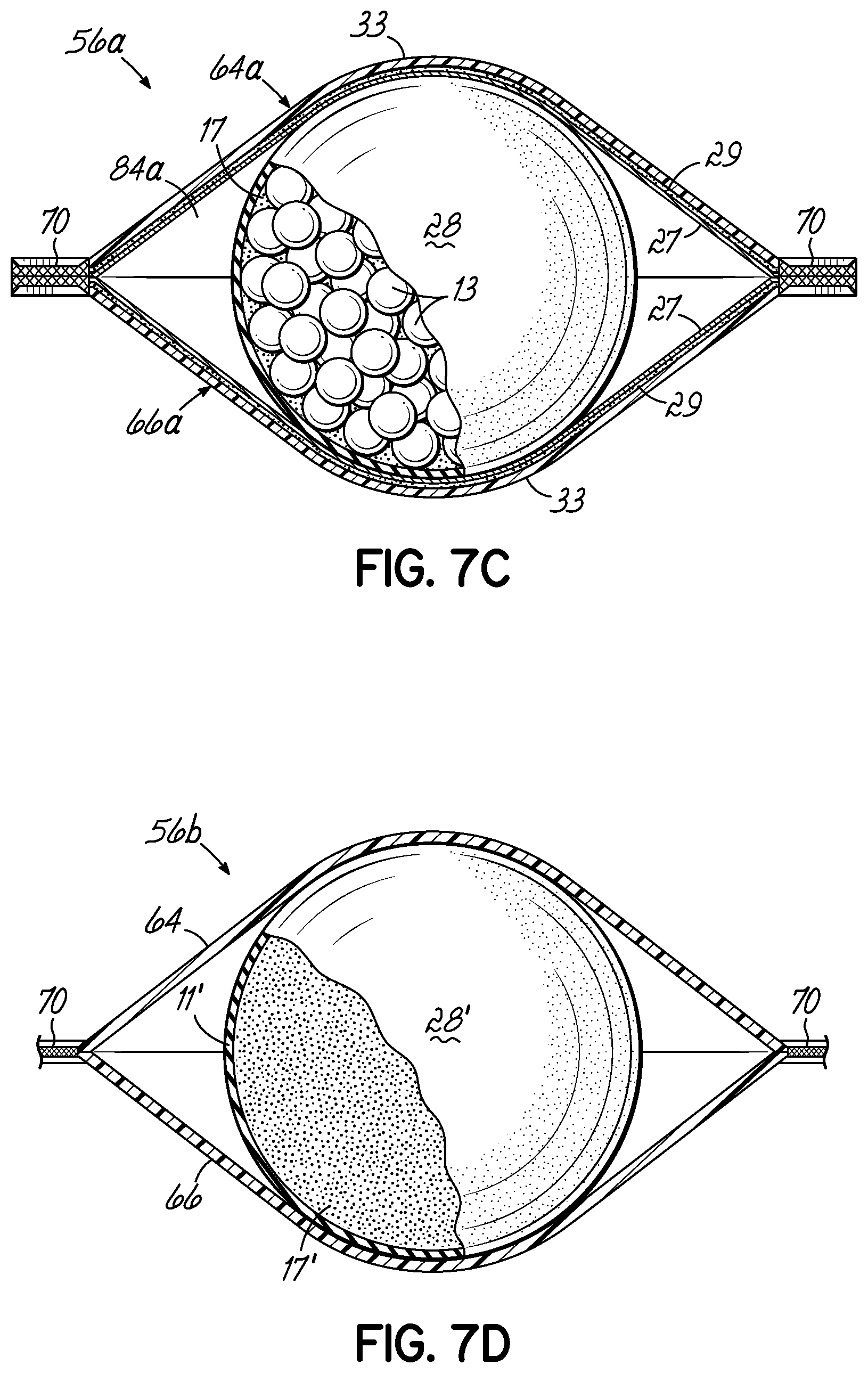 Patent US11812861 Figure 12 – Comfort layer with liquid pods and method of making same