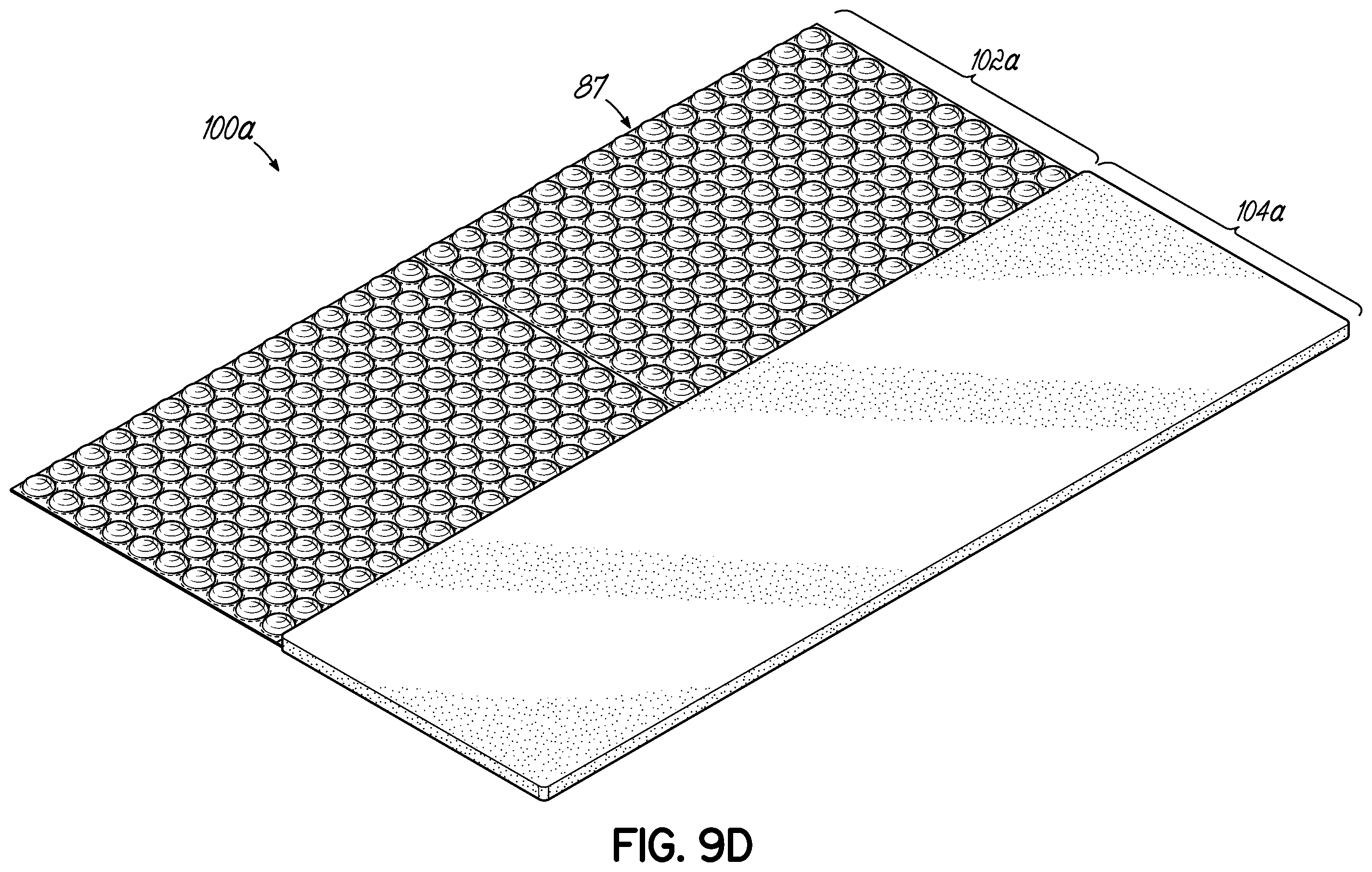 Patent US11812861 Figure 17 – Comfort layer with liquid pods and method of making same