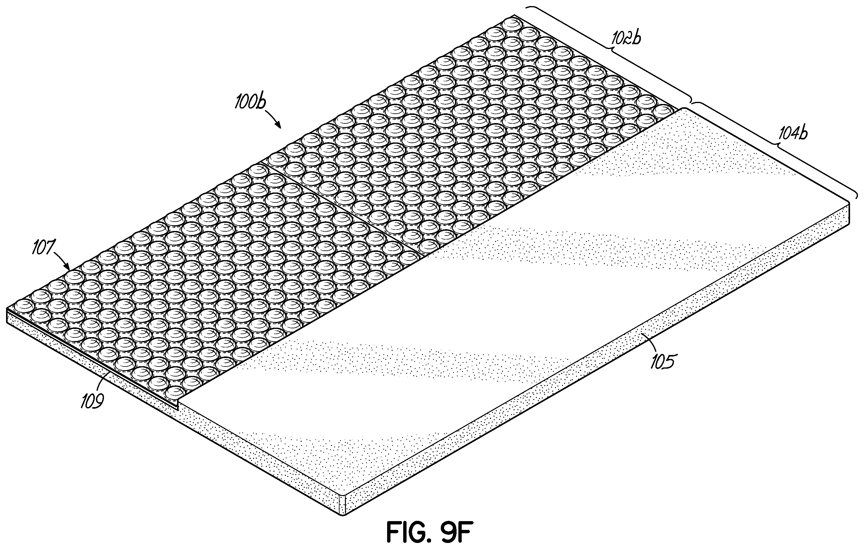 Patent US11812861 Figure 19 – Comfort layer with liquid pods and method of making same
