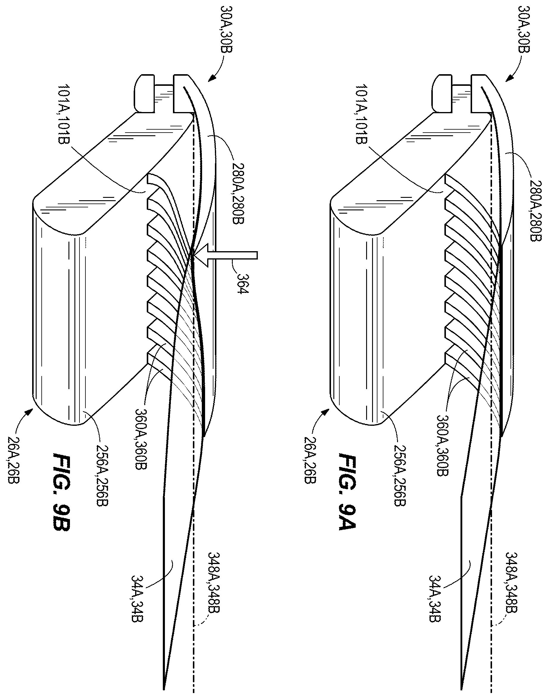 Patent US11812866 Figure 8 – Attachment structure for suspension seating