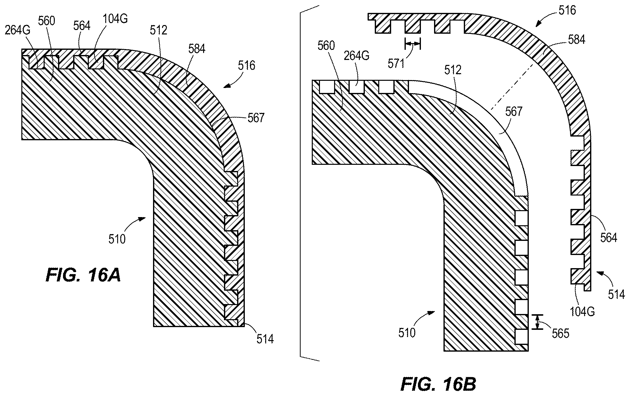 Patent US11812866 Figure 15 – Attachment structure for suspension seating
