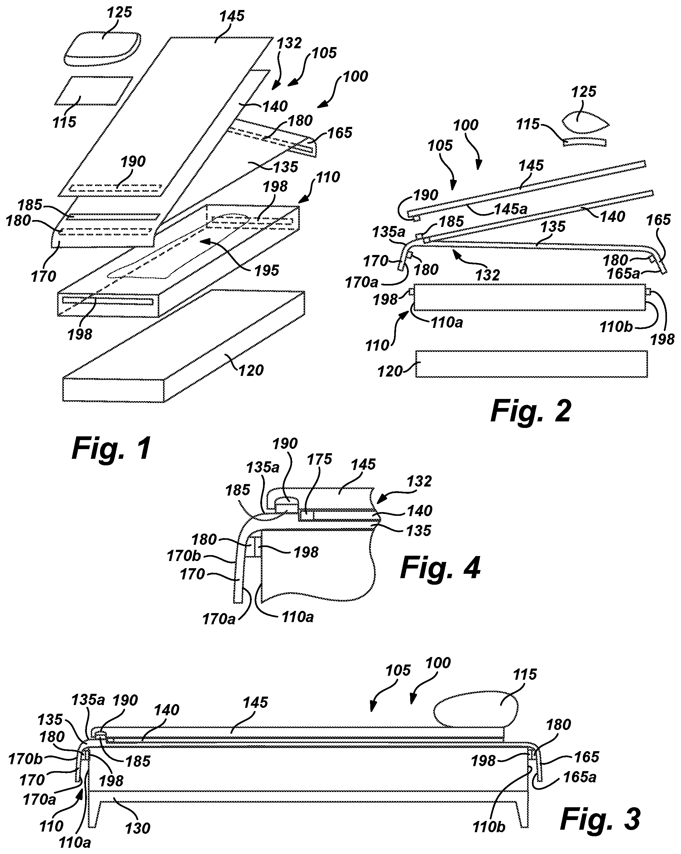 Patent US11812867 Figure 1 – Bedding system, apparatus, and method