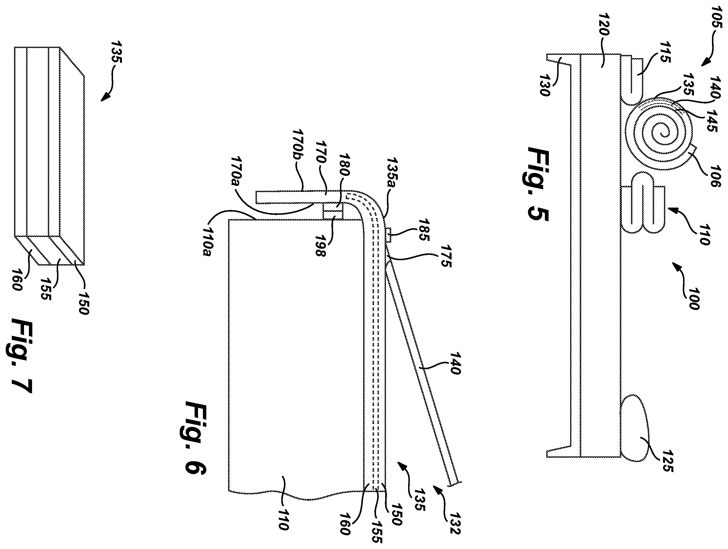 Patent US11812867 Figure 2 – Bedding system, apparatus, and method