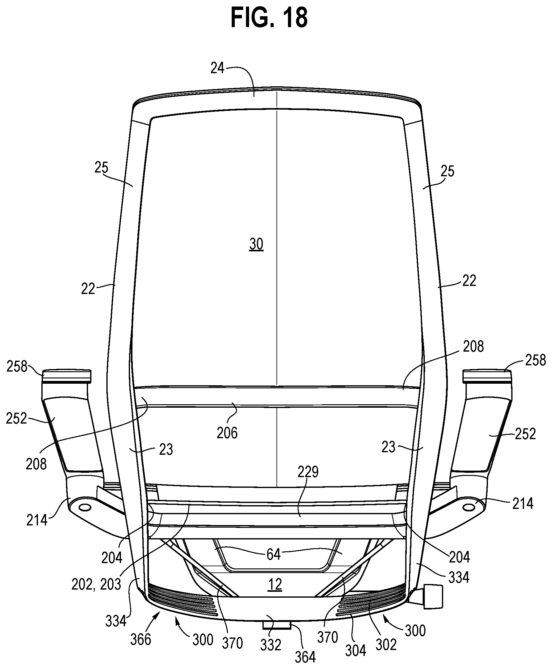 Patent US11812870 Figure 13 – Body support structure