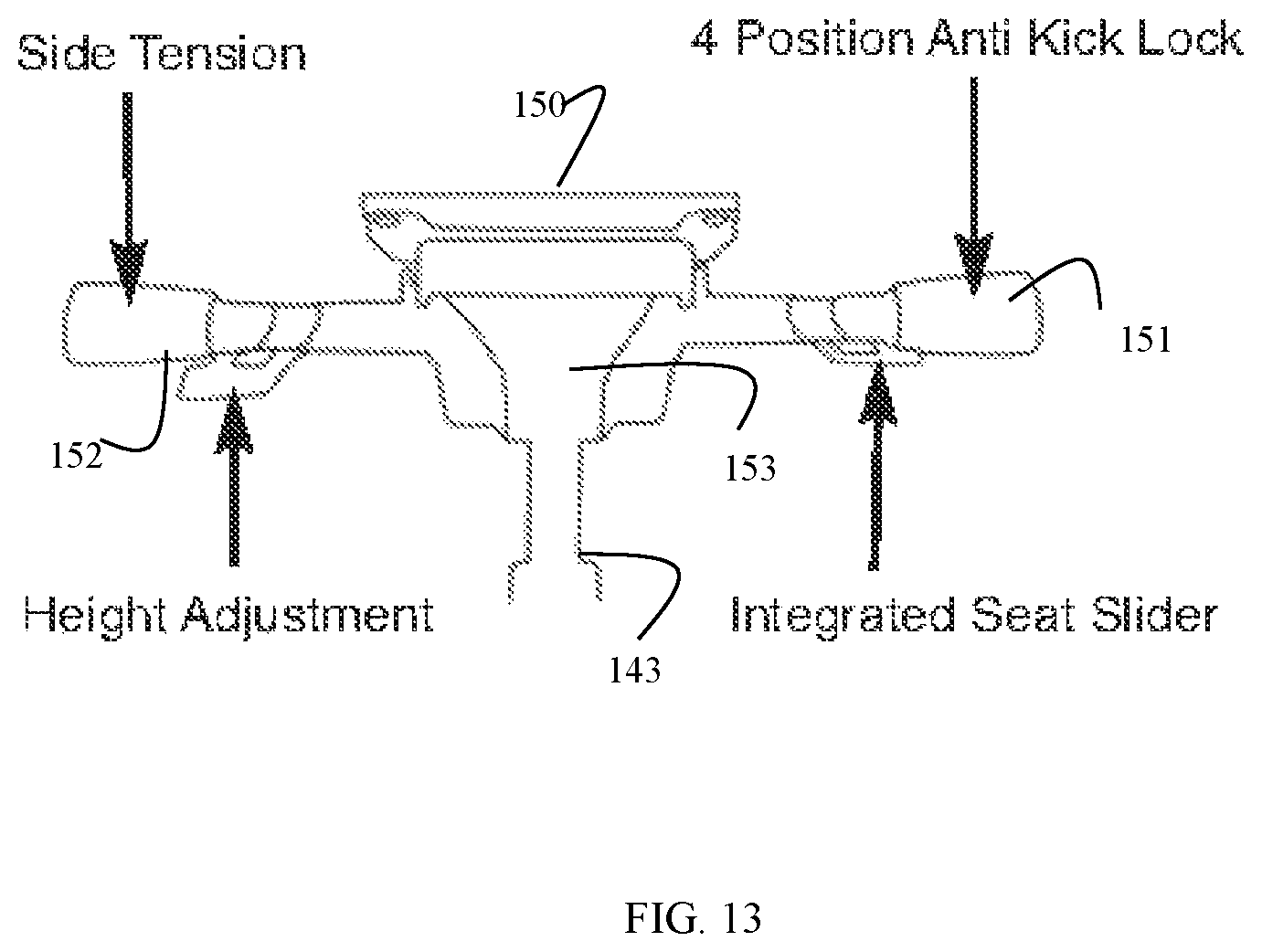 Patent US11812871 Figure 13 – Chair with appendage accommodations