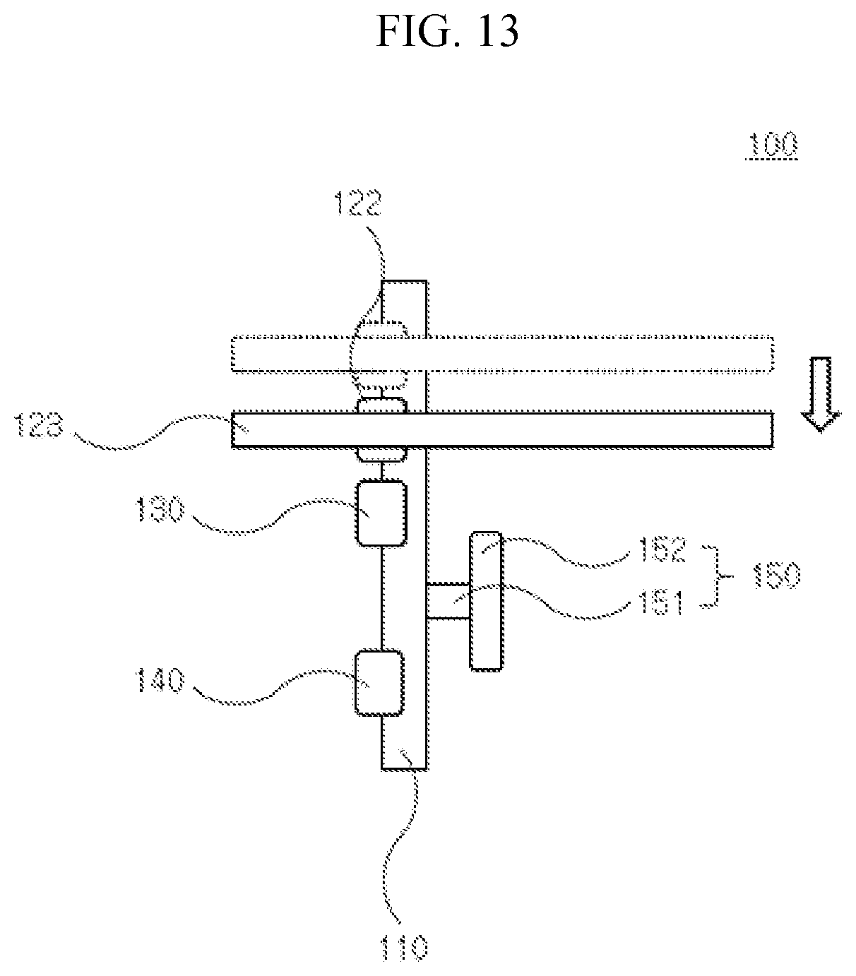 Patent US11812872 Figure 12 – Member for chair for implementing multi-channel sound system and chair including the member