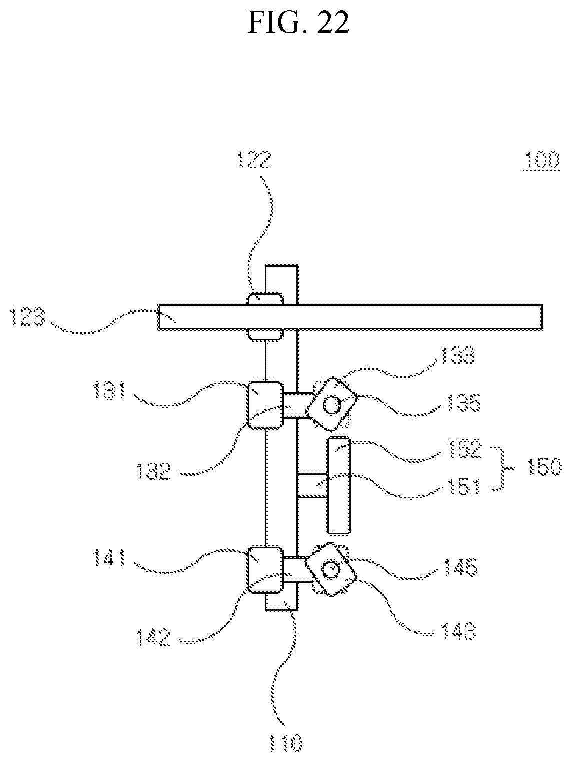 Patent US11812872 Figure 20 – Member for chair for implementing multi-channel sound system and chair including the member