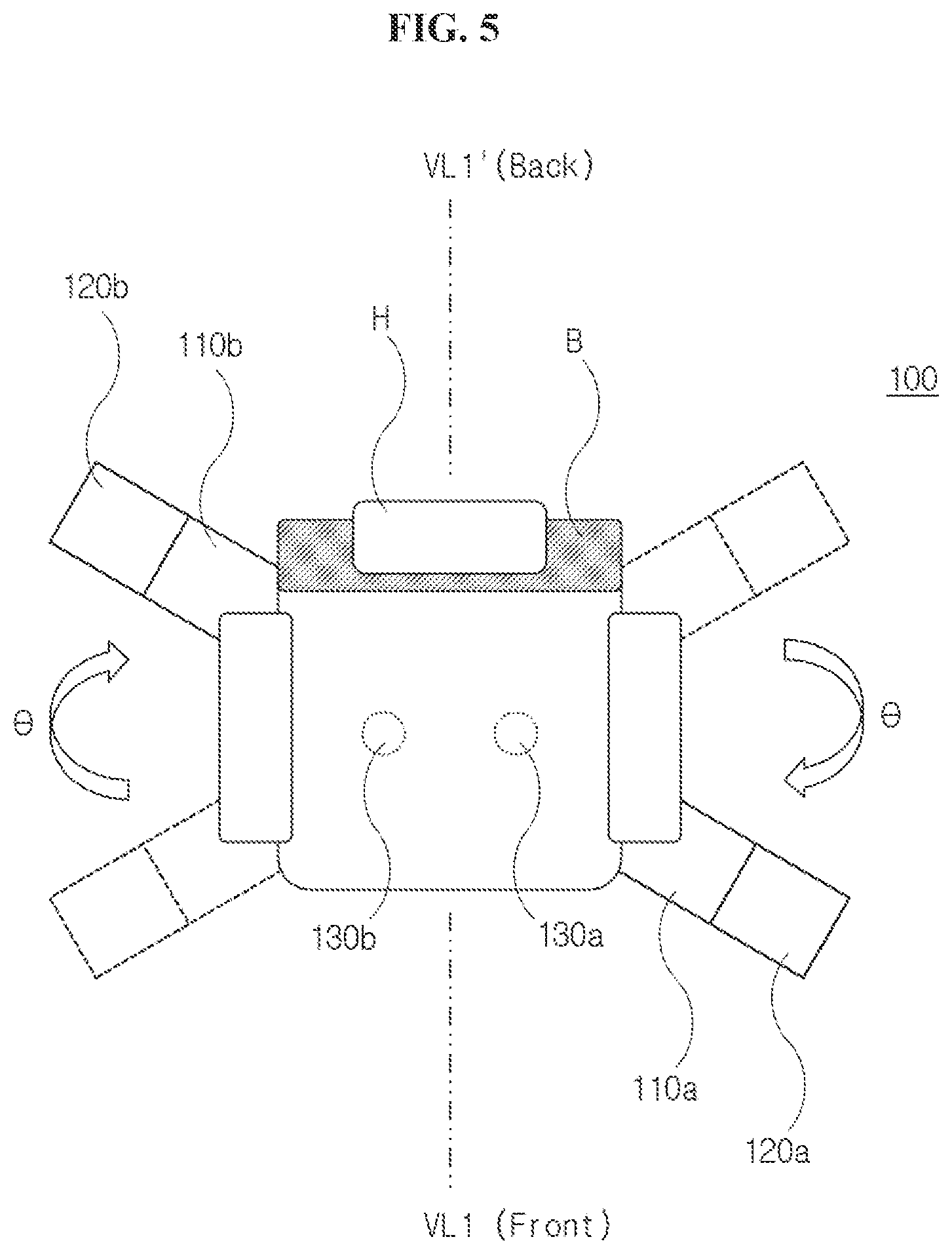 Patent US11812873 Figure 3 – Chair including multi-channel sound system