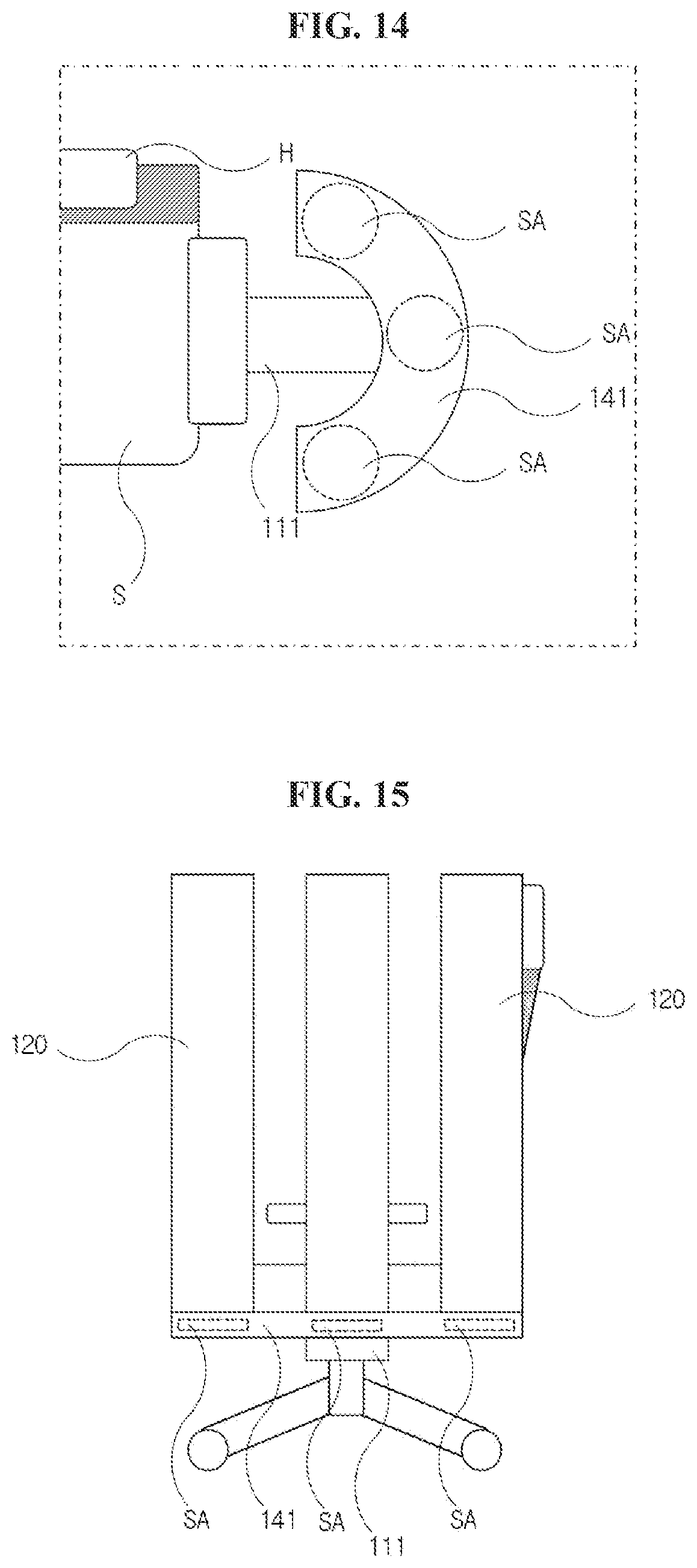 Patent US11812873 Figure 8 – Chair including multi-channel sound system