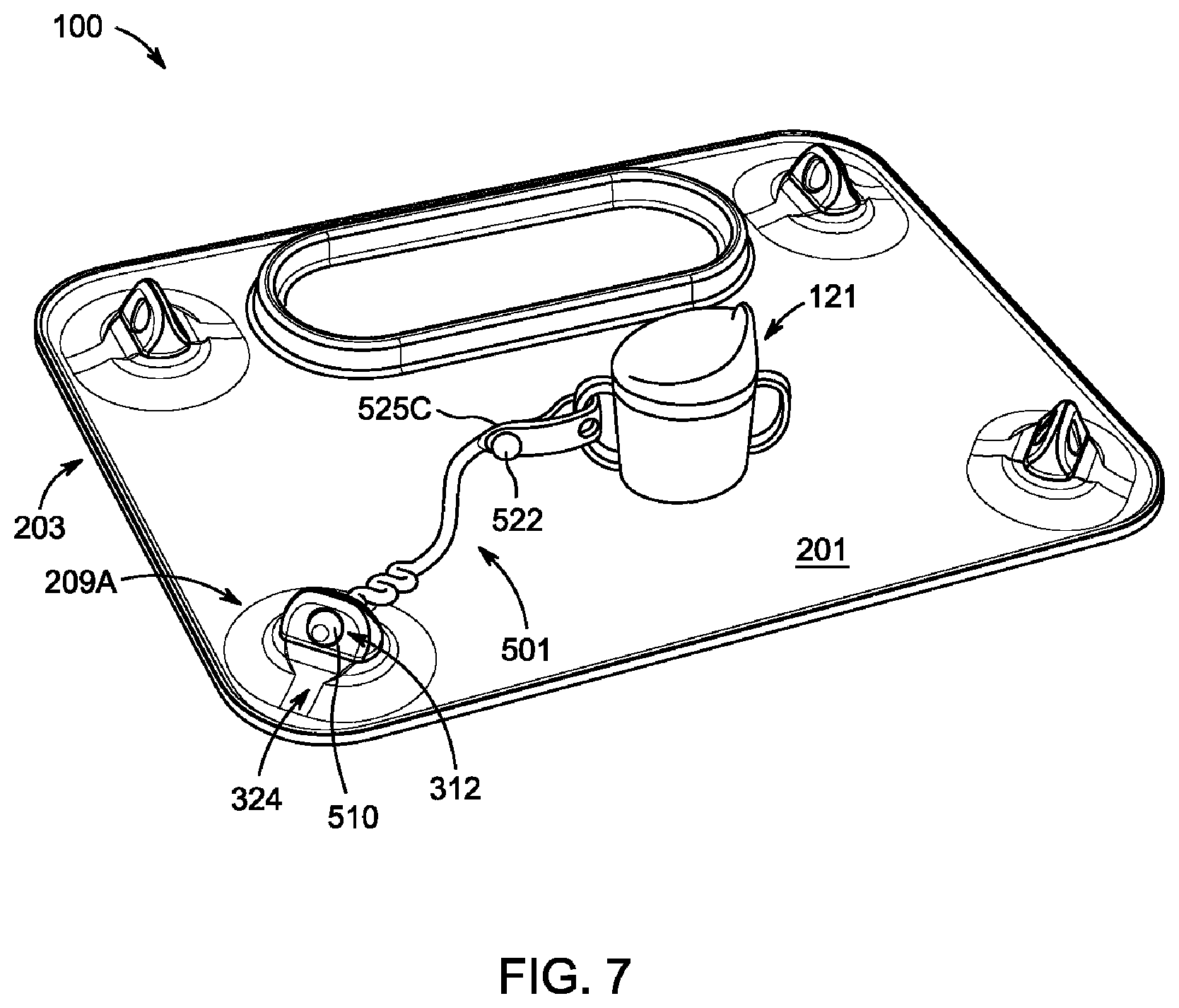 Patent US11812876 Figure 12 – Method for occupying a toddler