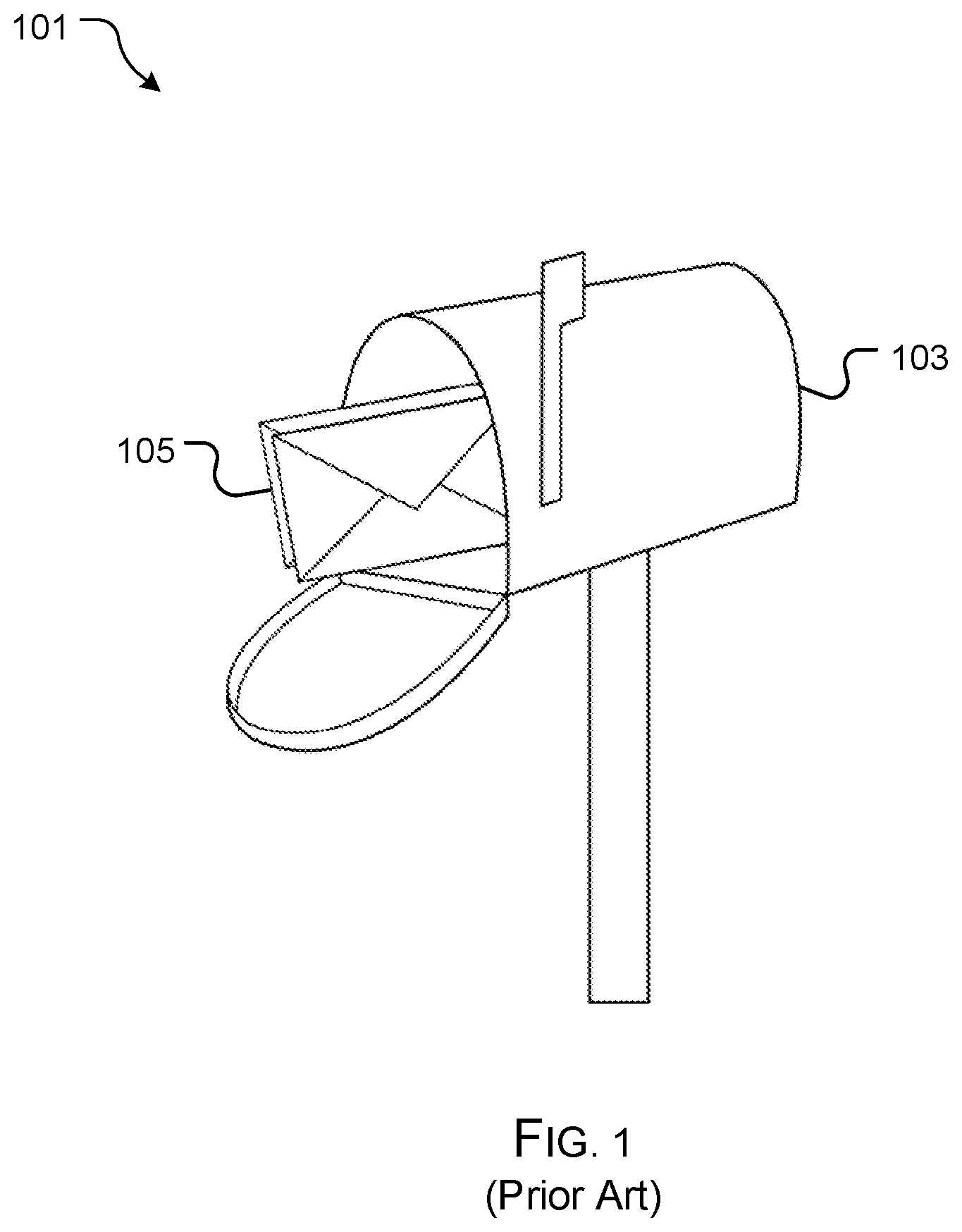 Patent US11812878 Figure 1 – Package receiving system and method of use