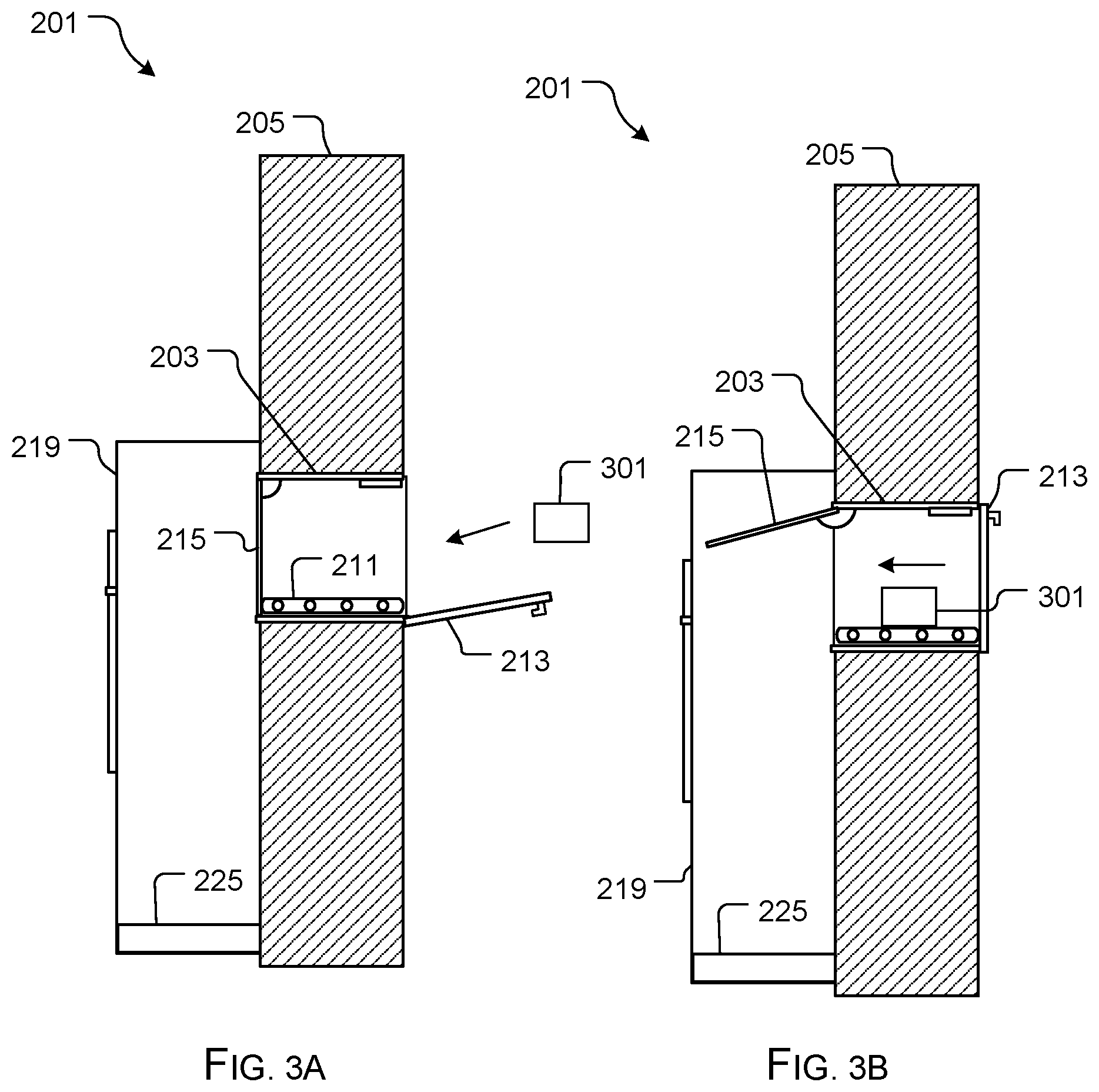 Patent US11812878 Figure 3 – Package receiving system and method of use
