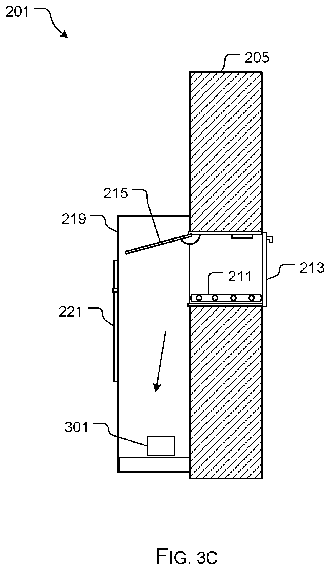 Patent US11812878 Figure 4 – Package receiving system and method of use