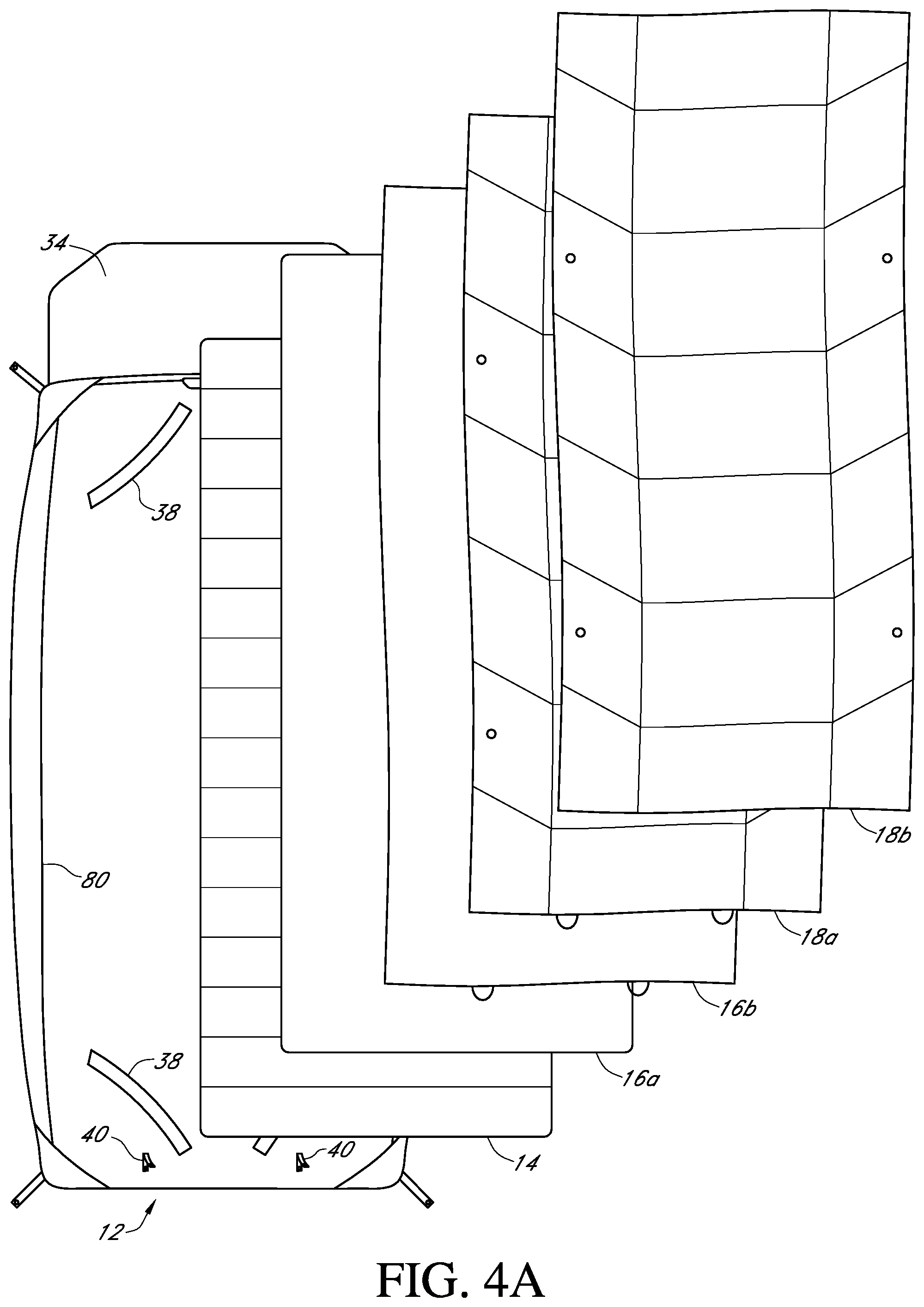 Patent US11812879 Figure 13 – Modular portable bedding system