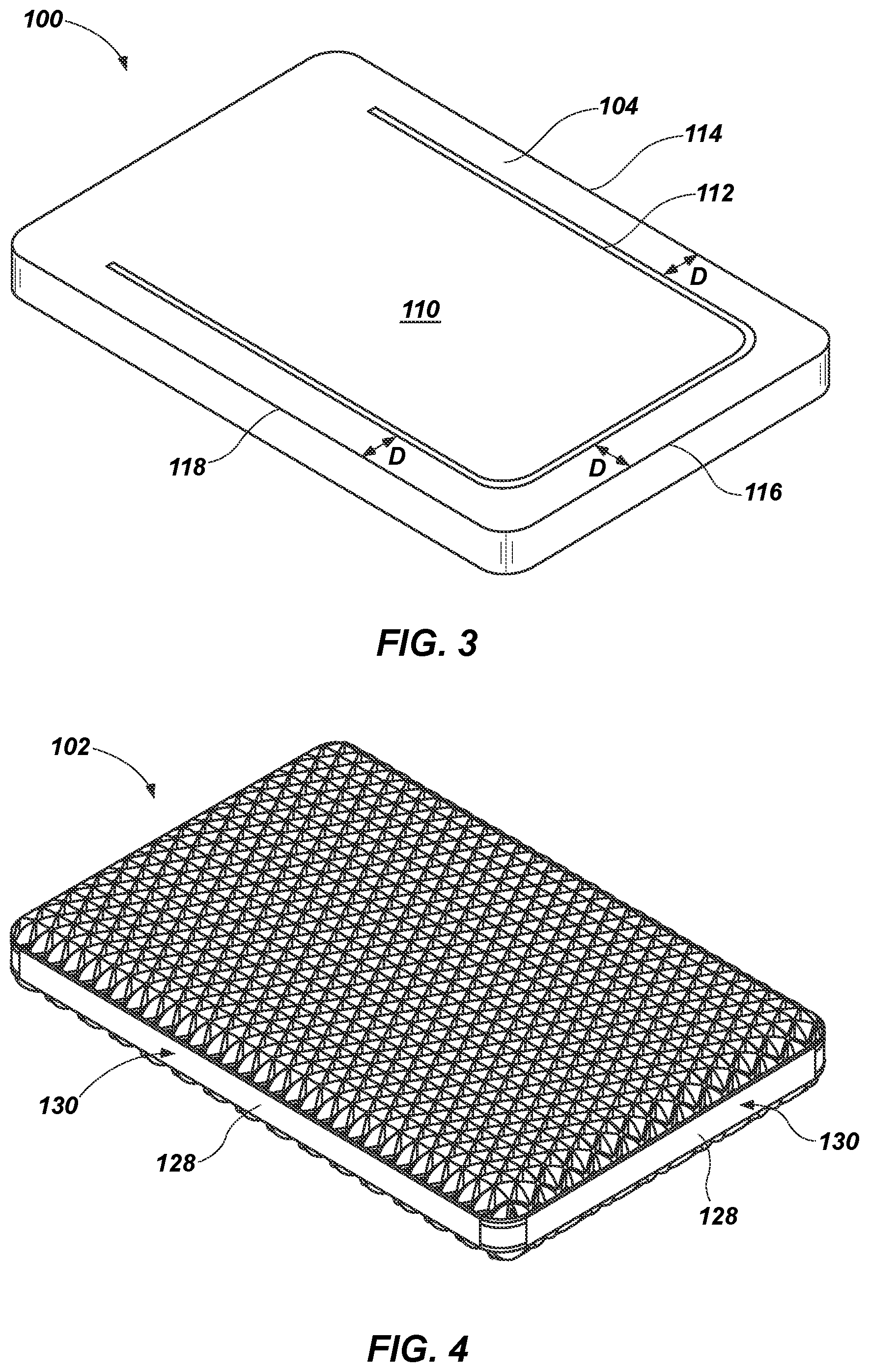 Patent US11812880 Figure 2 – Pillow including gelatinous elastomer cushioning materials