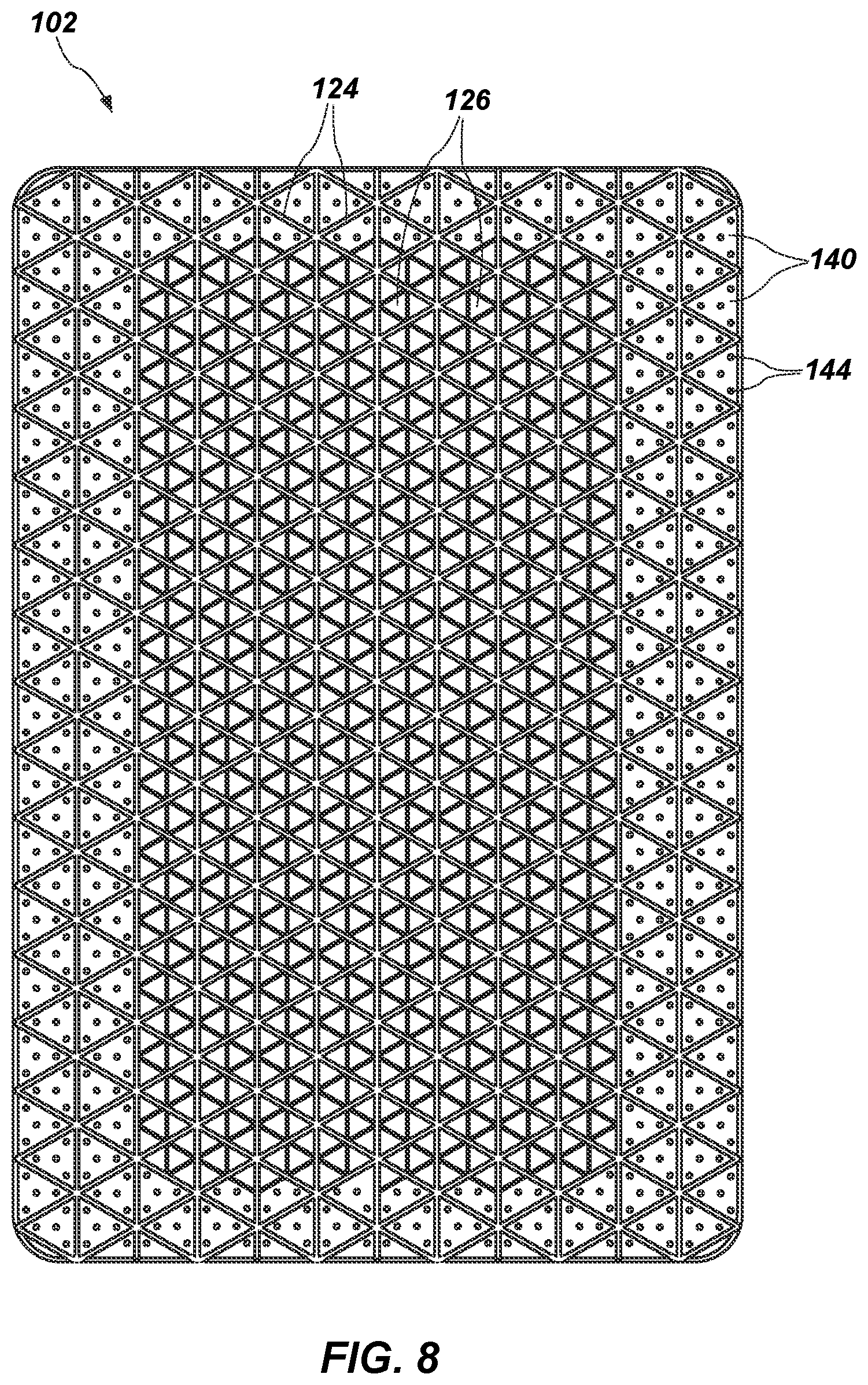 Patent US11812880 Figure 5 – Pillow including gelatinous elastomer cushioning materials