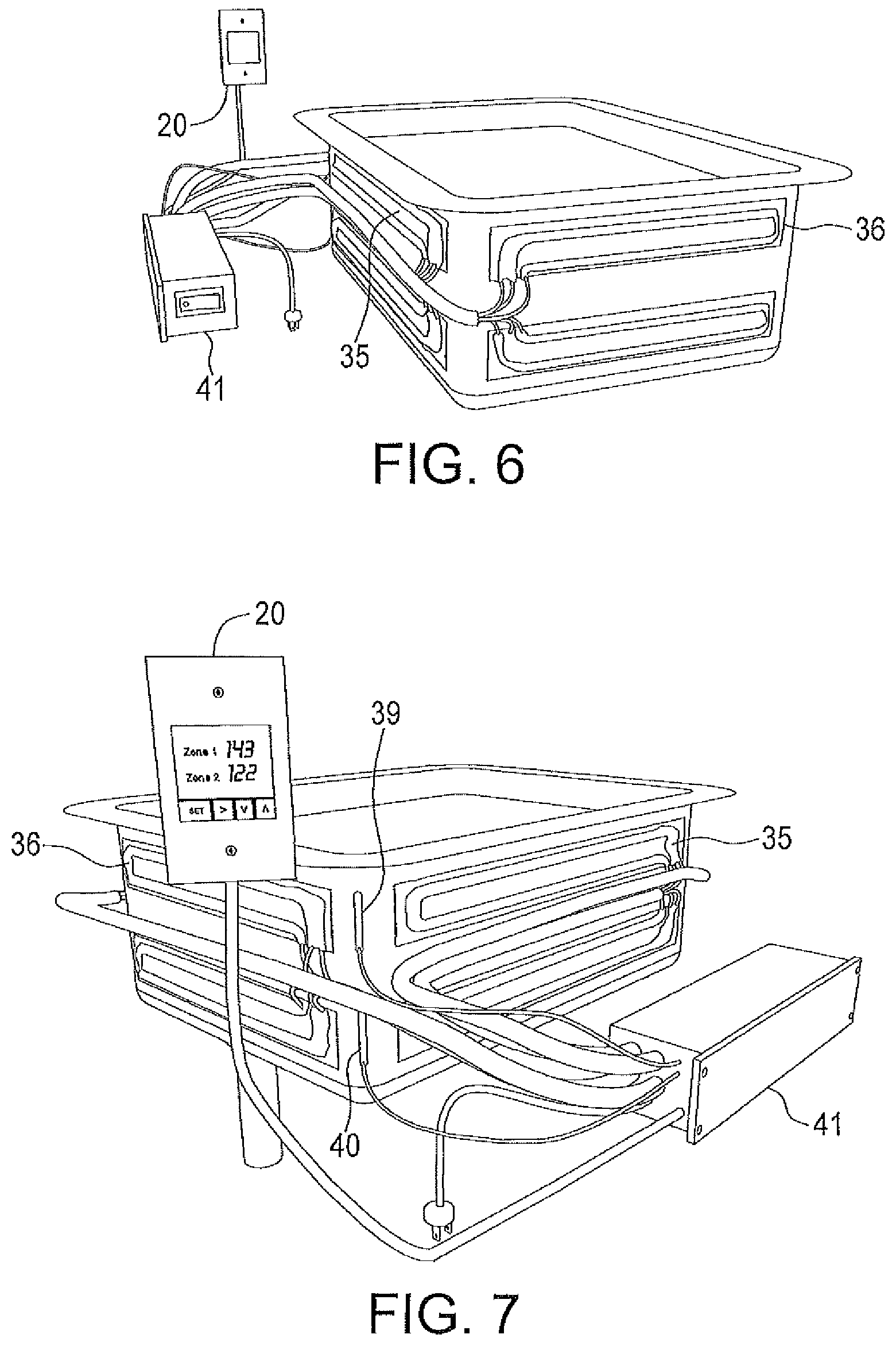 Patent US11812884 Figure 4 – Cooking rack system using liquid bath
