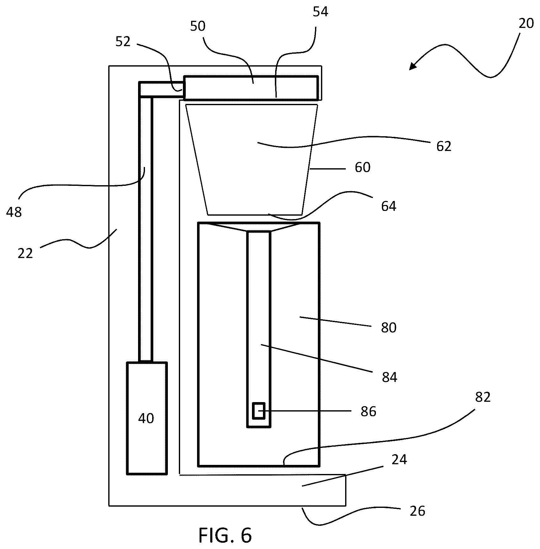 Patent US11812885 Figure 6 – Automatic coffee maker and method of preparing a brewed beverage