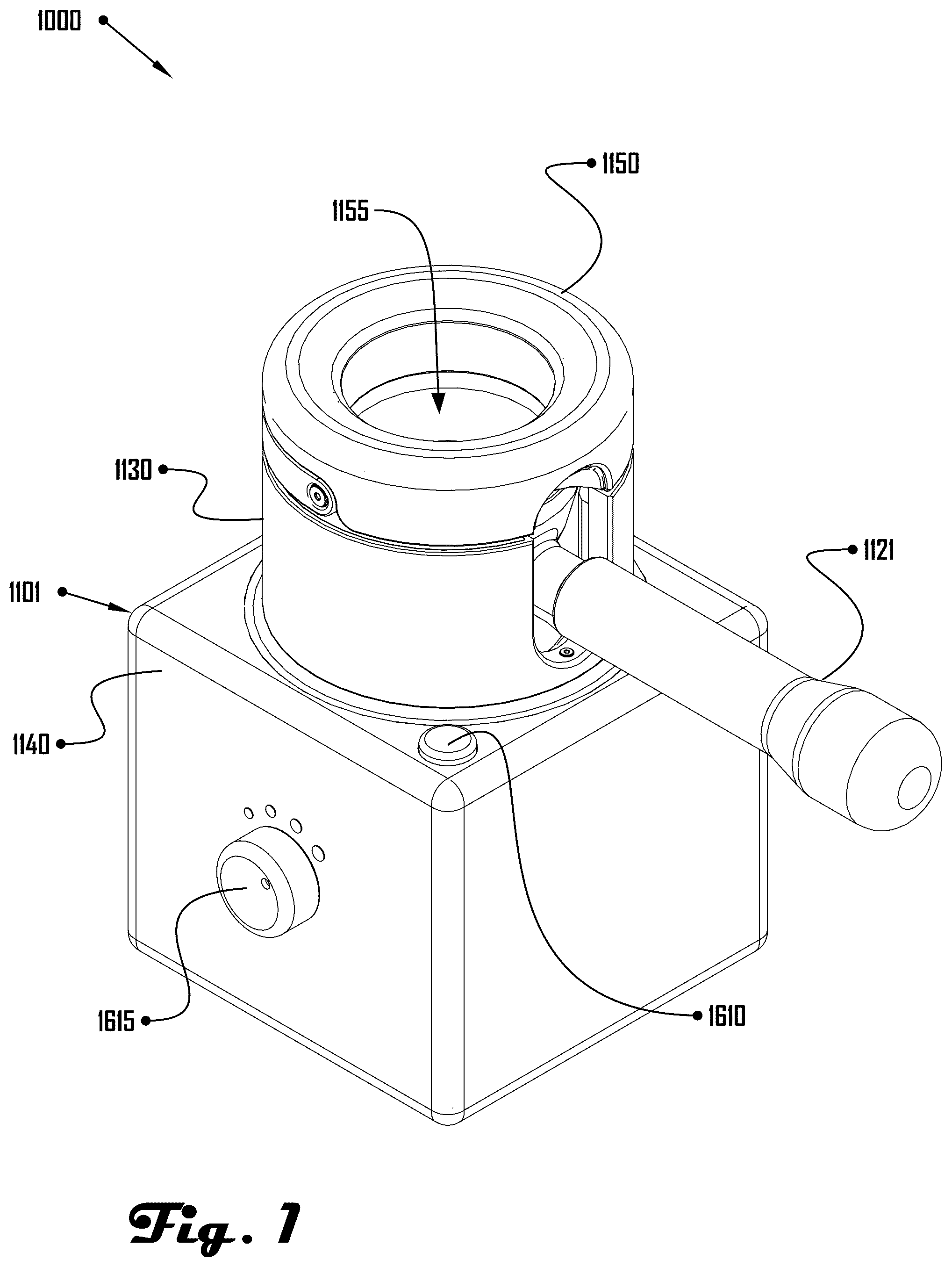 Patent US11812887 Figure 1 – Ground coffee distribution method, apparatus, and system