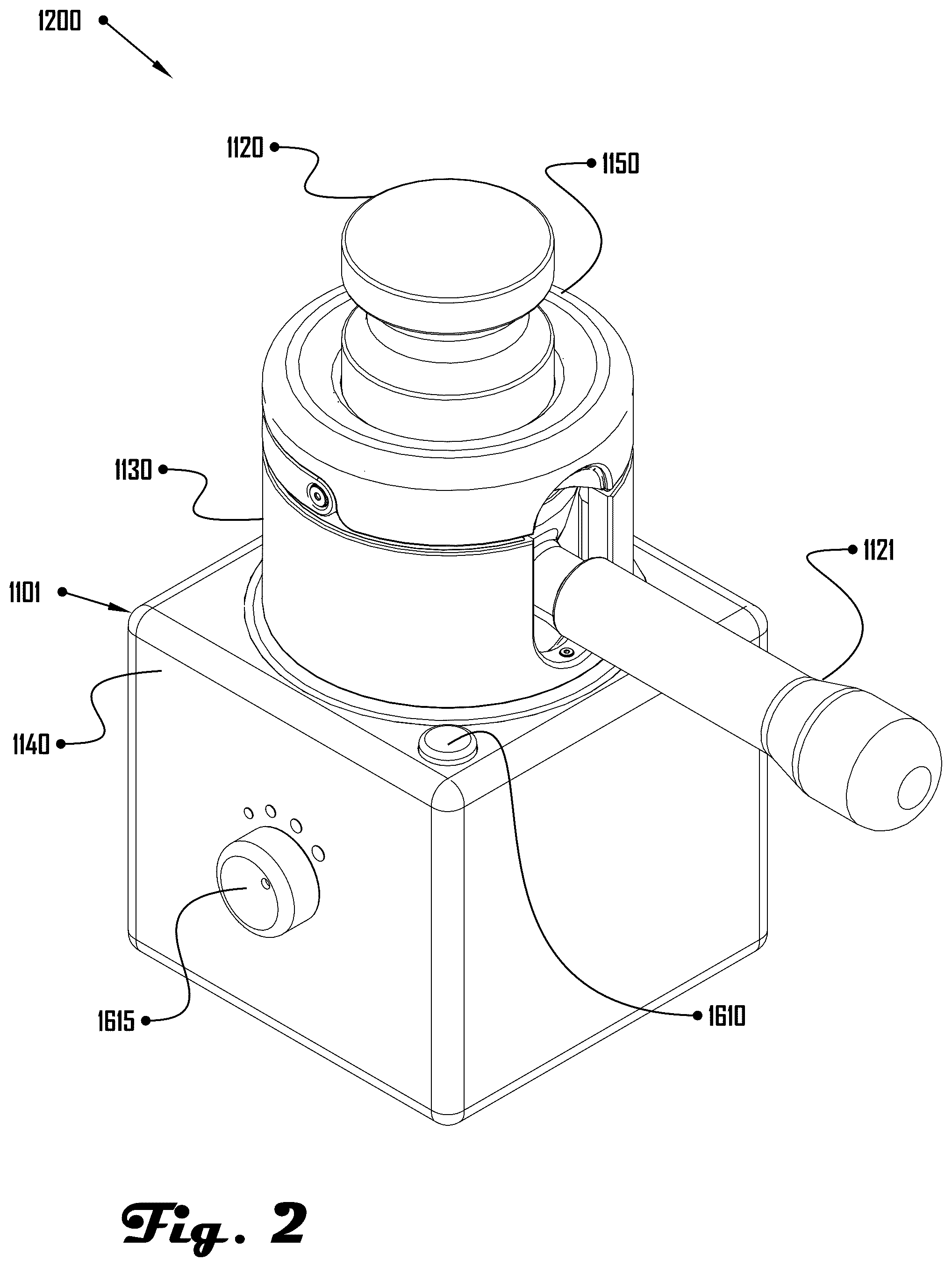 Patent US11812887 Figure 2 – Ground coffee distribution method, apparatus, and system