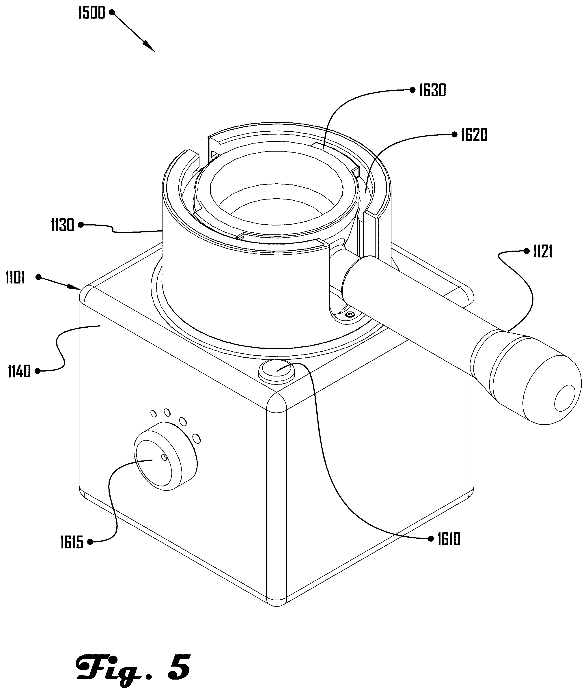 Patent US11812887 Figure 5 – Ground coffee distribution method, apparatus, and system