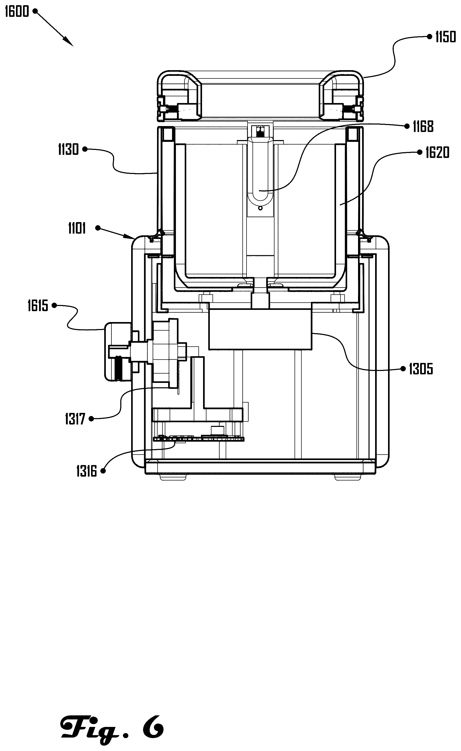 Patent US11812887 Figure 6 – Ground coffee distribution method, apparatus, and system