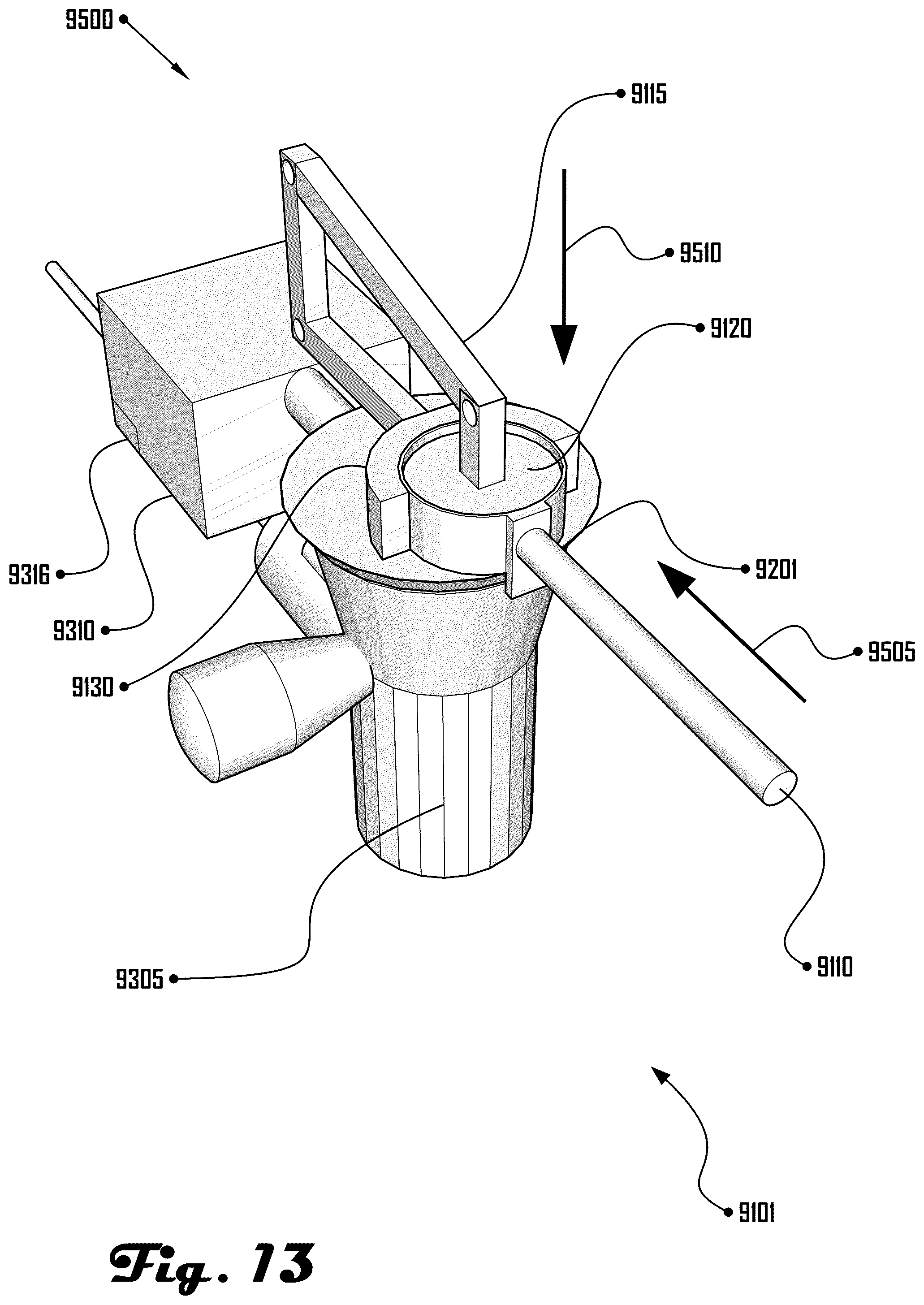 Patent US11812887 Figure 13 – Ground coffee distribution method, apparatus, and system