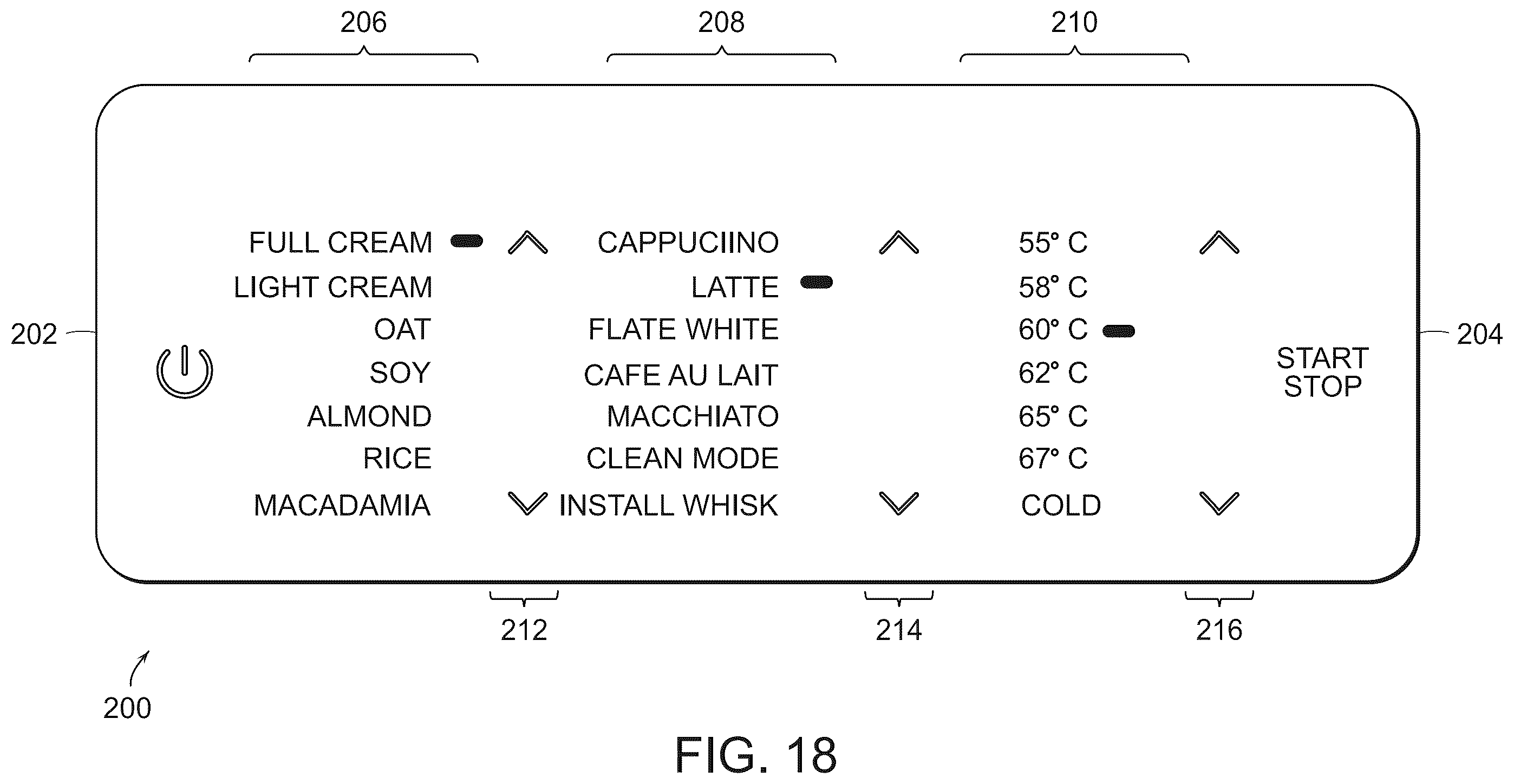 Patent US11812892 Figure 17 – Fluid texturing device