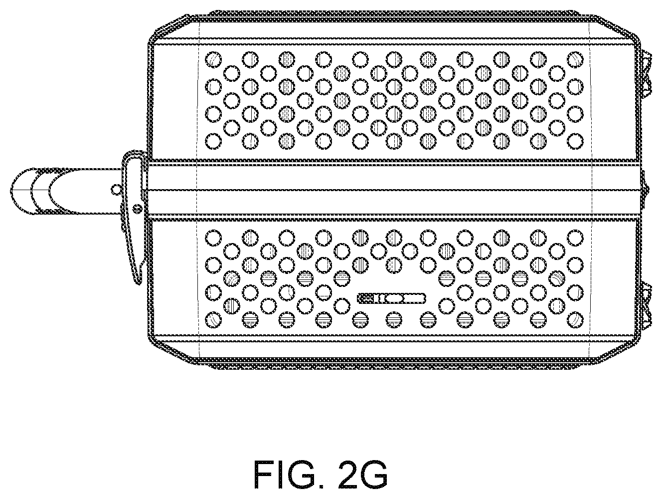 Patent US11812894 Figure 9 – Portable grill having low-temperature exterior casing