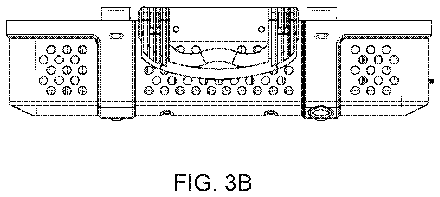 Patent US11812894 Figure 11 – Portable grill having low-temperature exterior casing