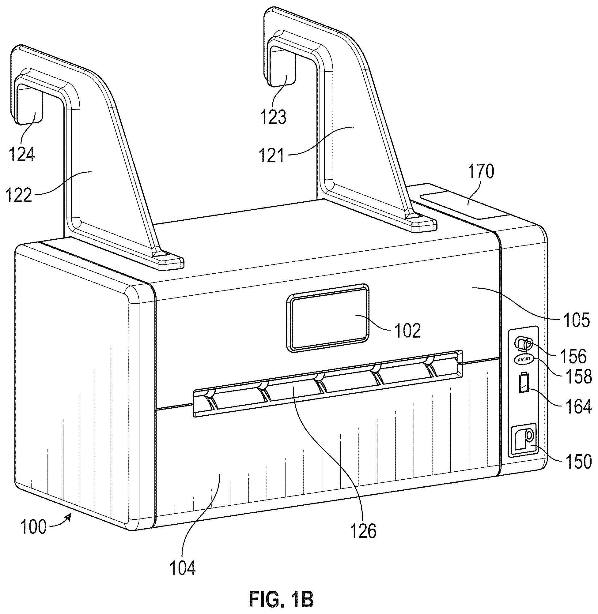 Patent US11812897 Figure 2 – Dispensing assembly for paper products