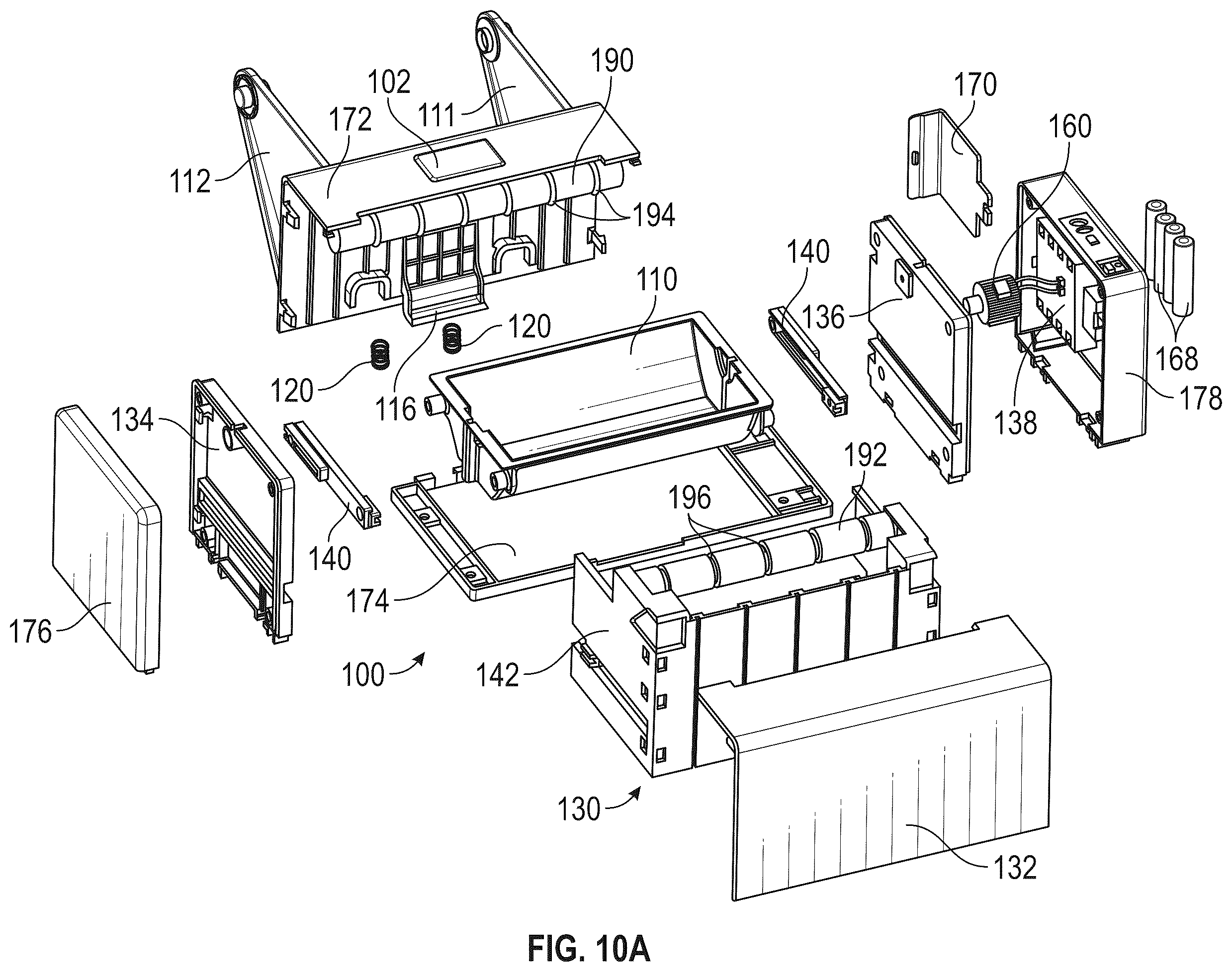 Patent US11812897 Figure 12 – Dispensing assembly for paper products