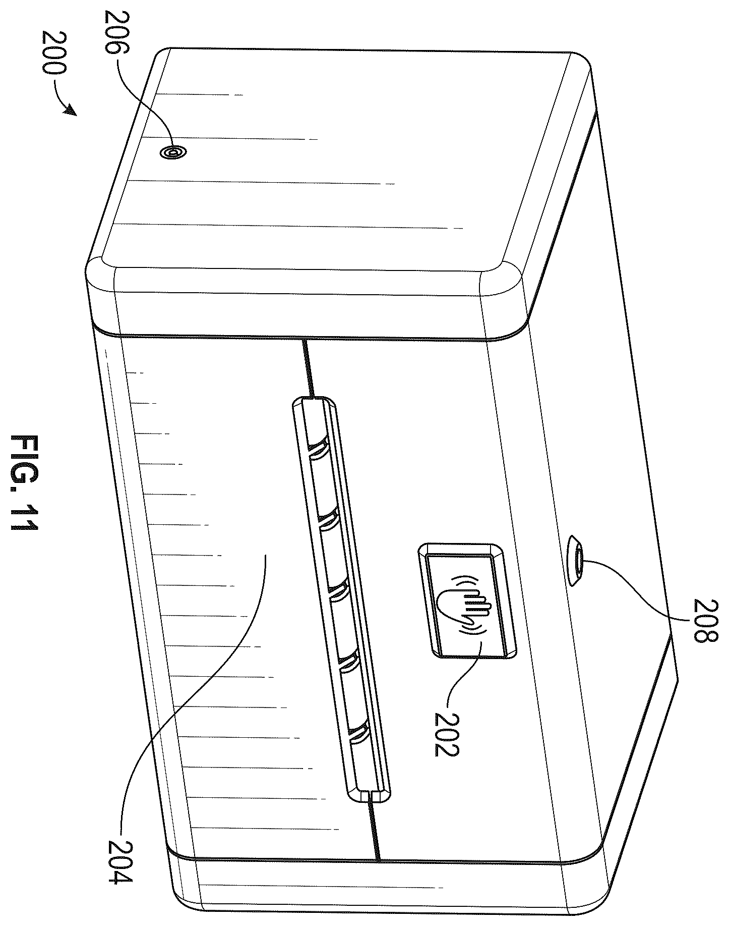 Patent US11812897 Figure 14 – Dispensing assembly for paper products