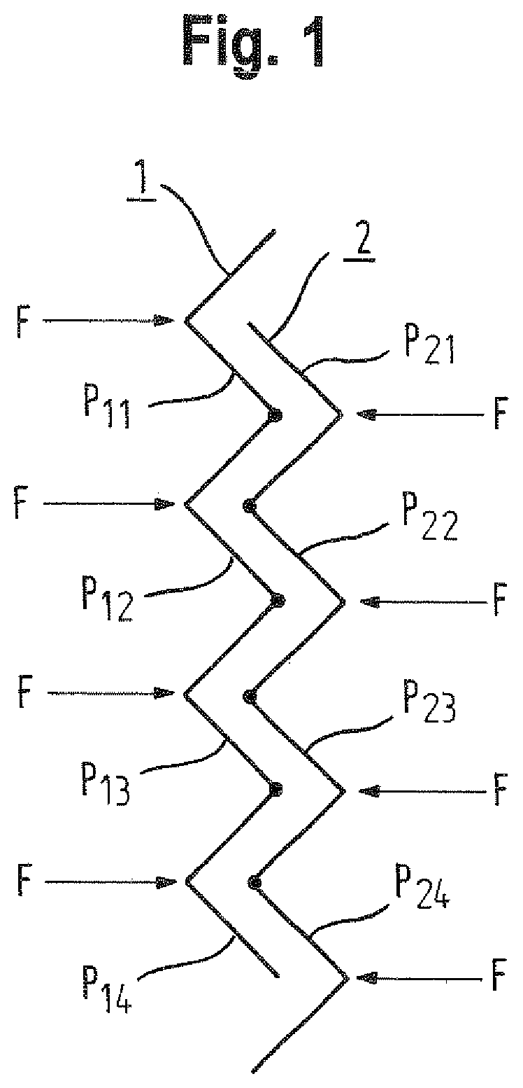 Patent US11812899 Figure 1 – Dispenser and stack of sheet products