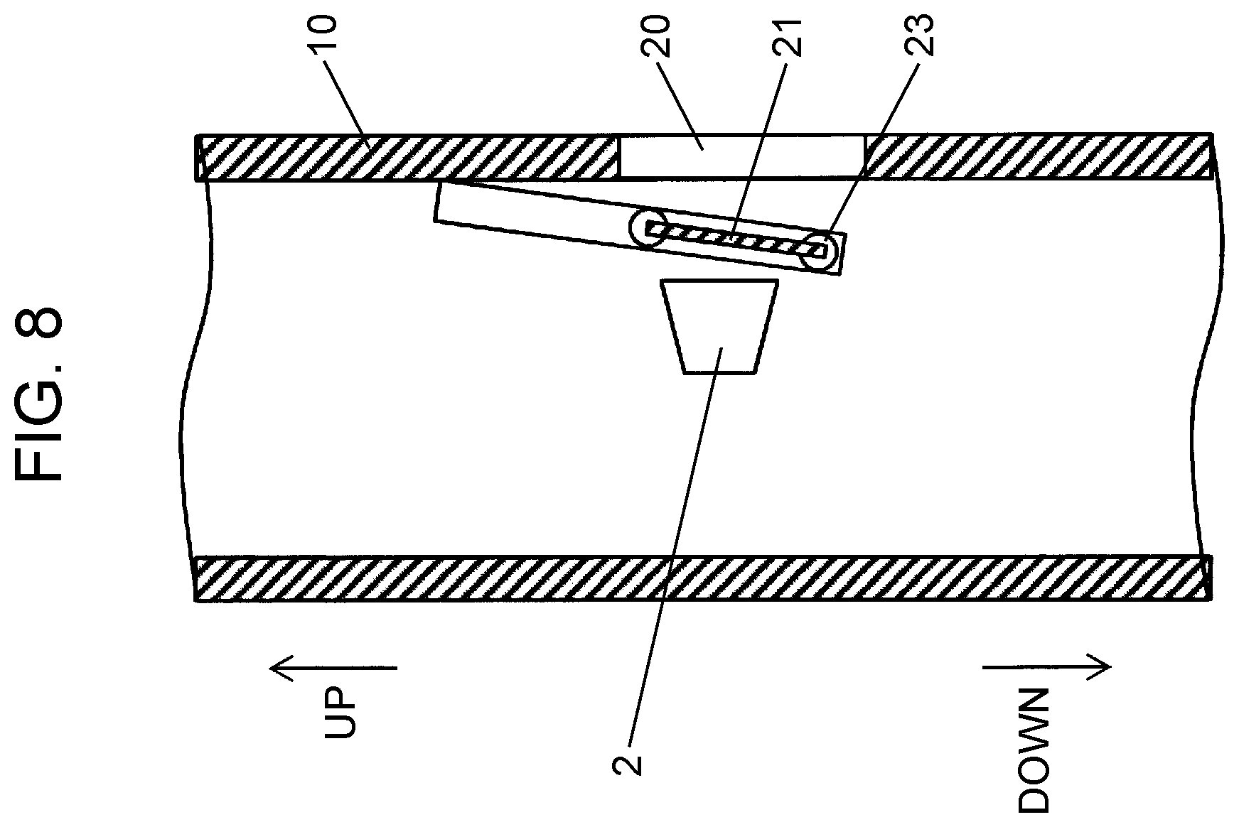 Patent US11812900 Figure 7 – Excretion detection system and toilet seat used in same