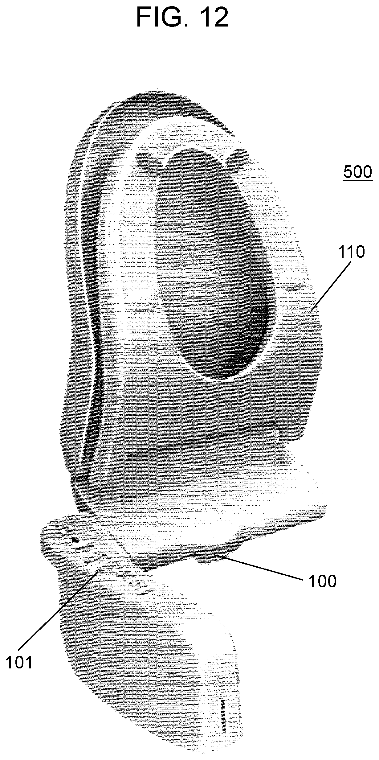 Patent US11812900 Figure 11 – Excretion detection system and toilet seat used in same