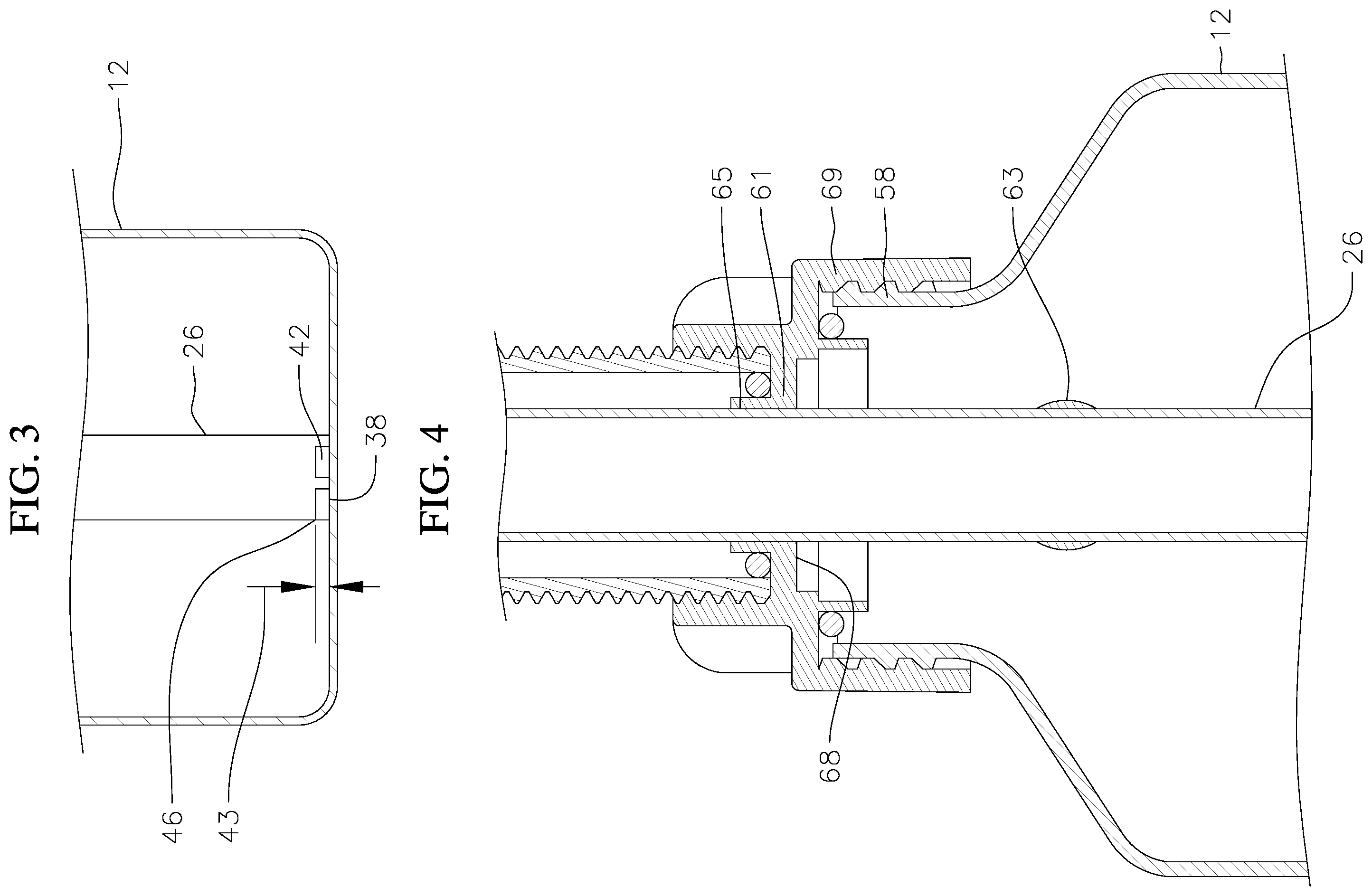 Patent US11812904 Figure 3 – Conduit for filling a fluid reservoir and methods for filling a fluid reservoir