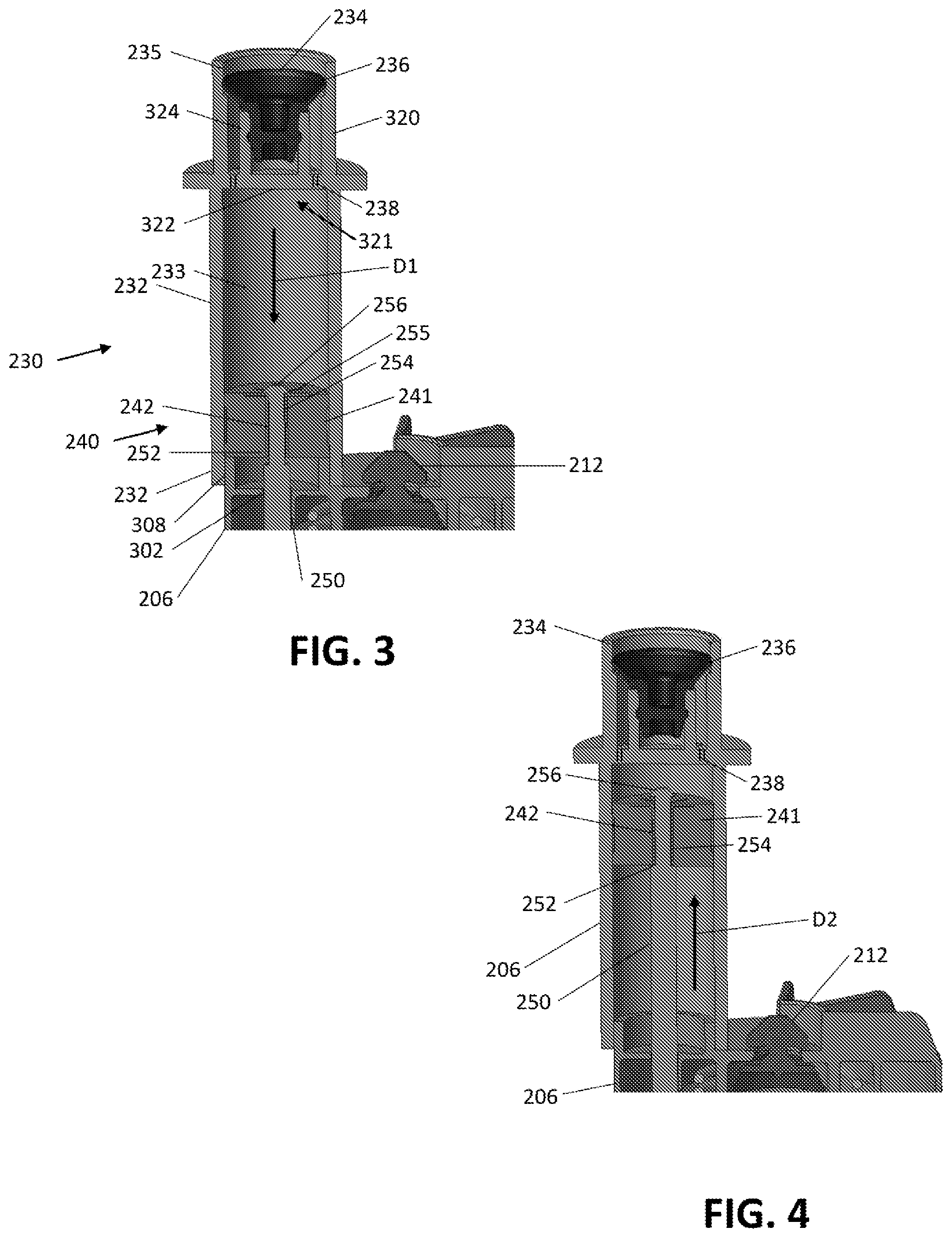 Patent US11812905 Figure 3 – Pumps with positive pressure venting, refill units and dispensers