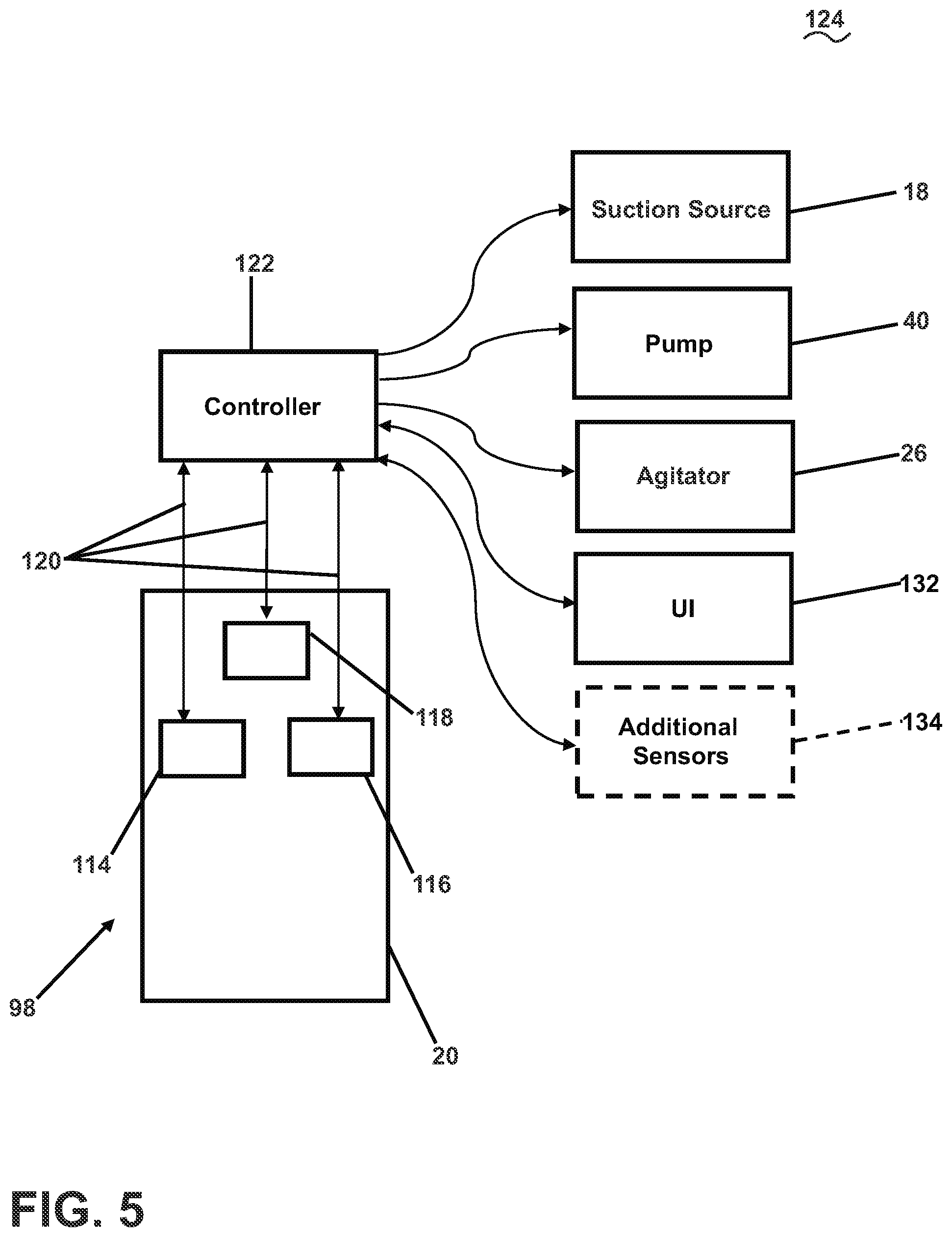 Patent US11812906 Figure 5 – Apparatus for cleaning a surface