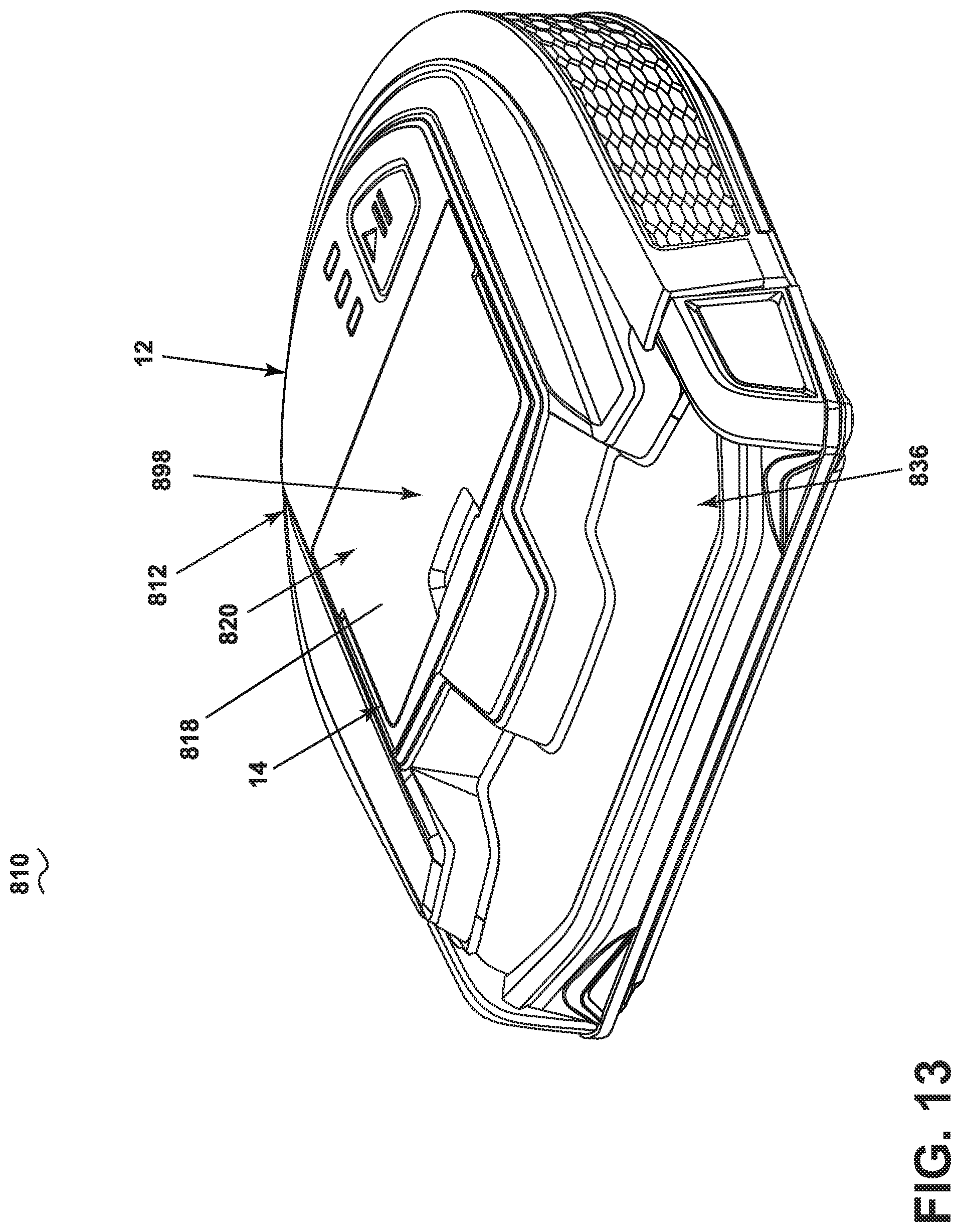 Patent US11812906 Figure 13 – Apparatus for cleaning a surface