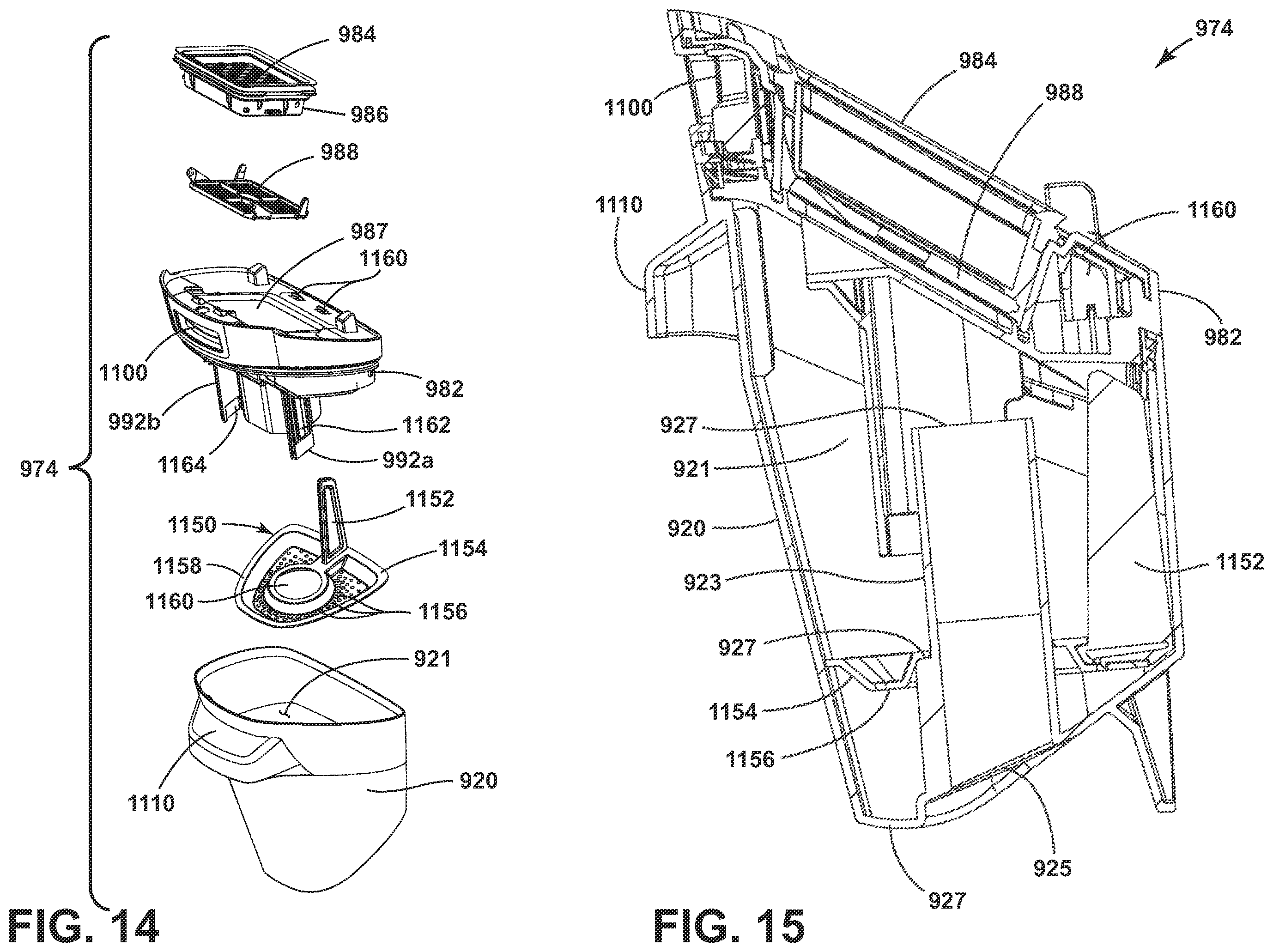 Patent US11812906 Figure 14 – Apparatus for cleaning a surface