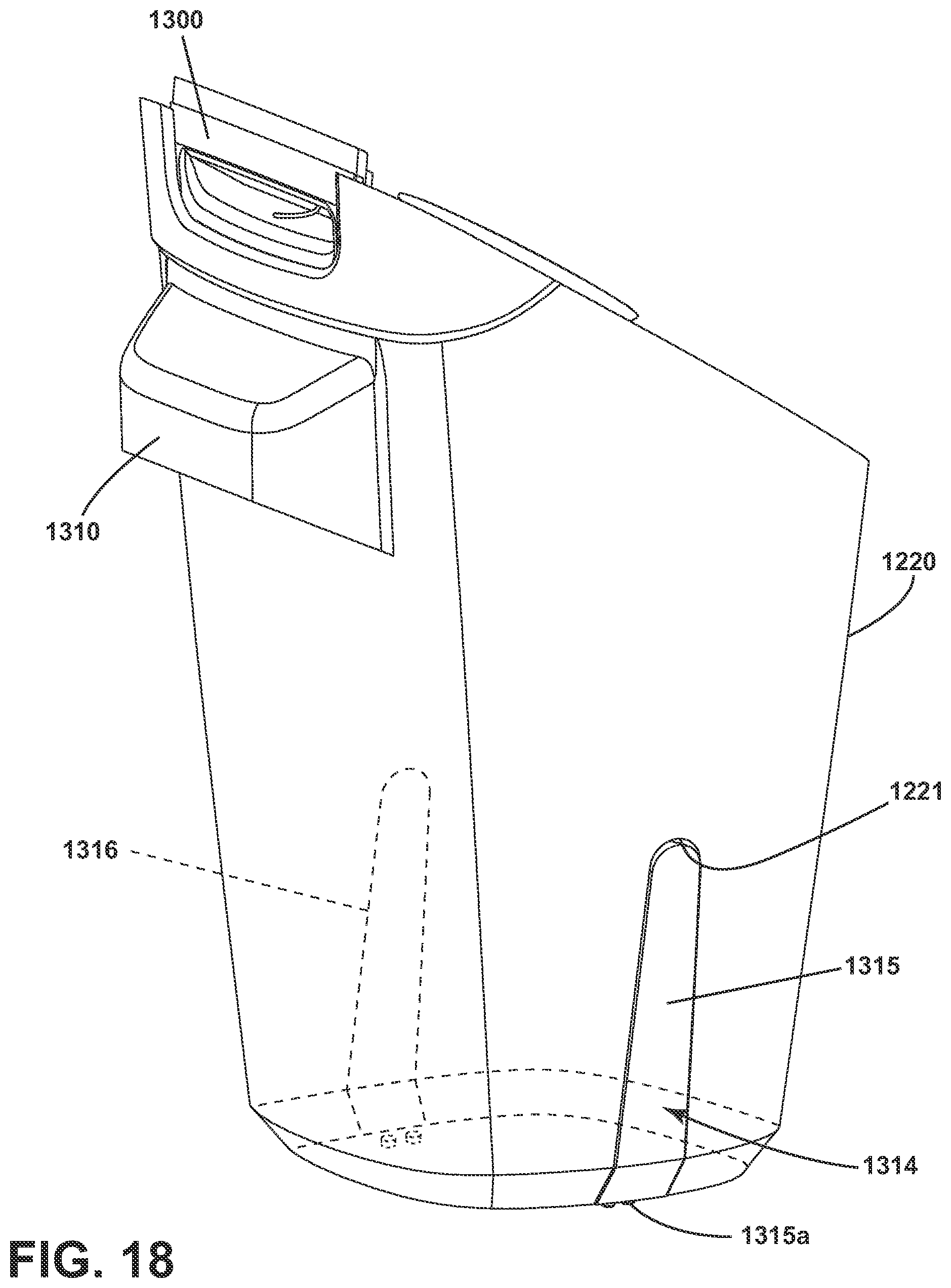 Patent US11812906 Figure 17 – Apparatus for cleaning a surface