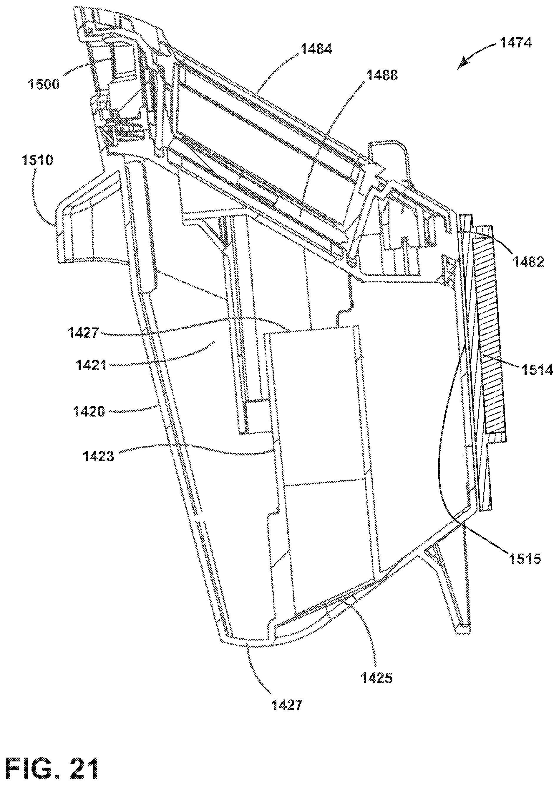Patent US11812906 Figure 20 – Apparatus for cleaning a surface