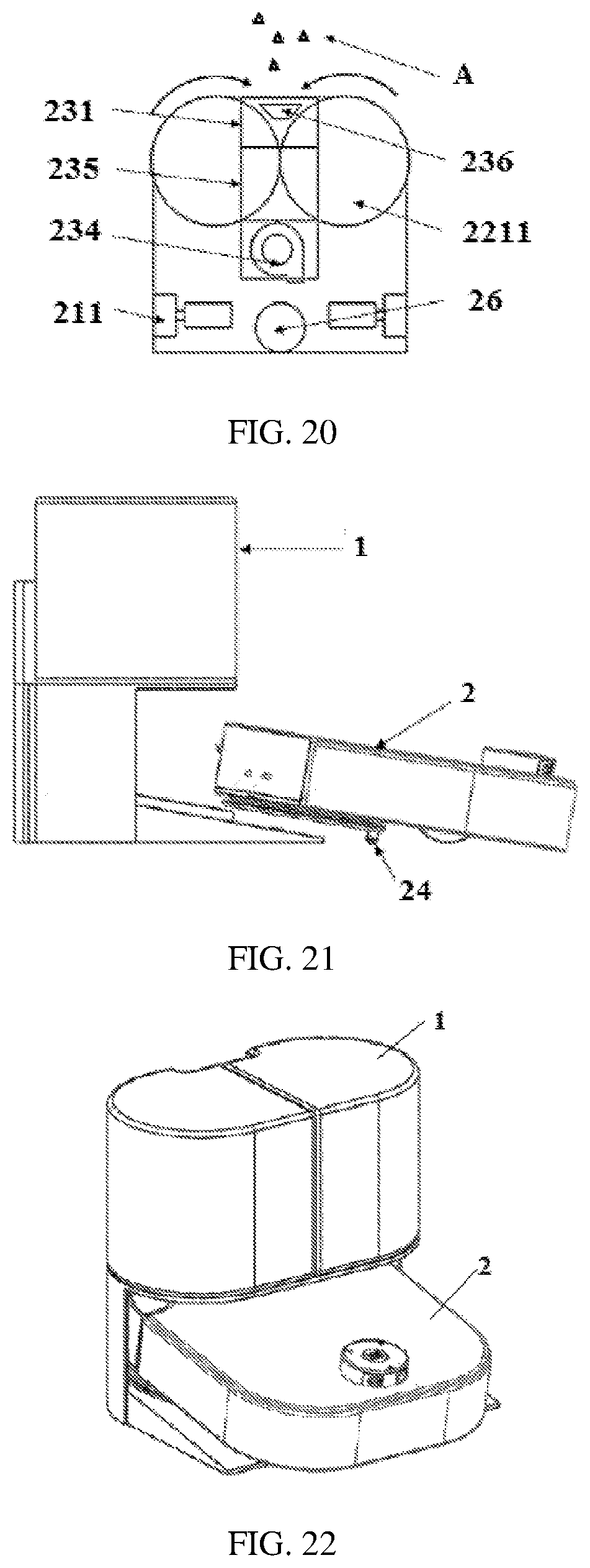 Patent US11812907 Figure 9 – Base station and cleaning robot system
