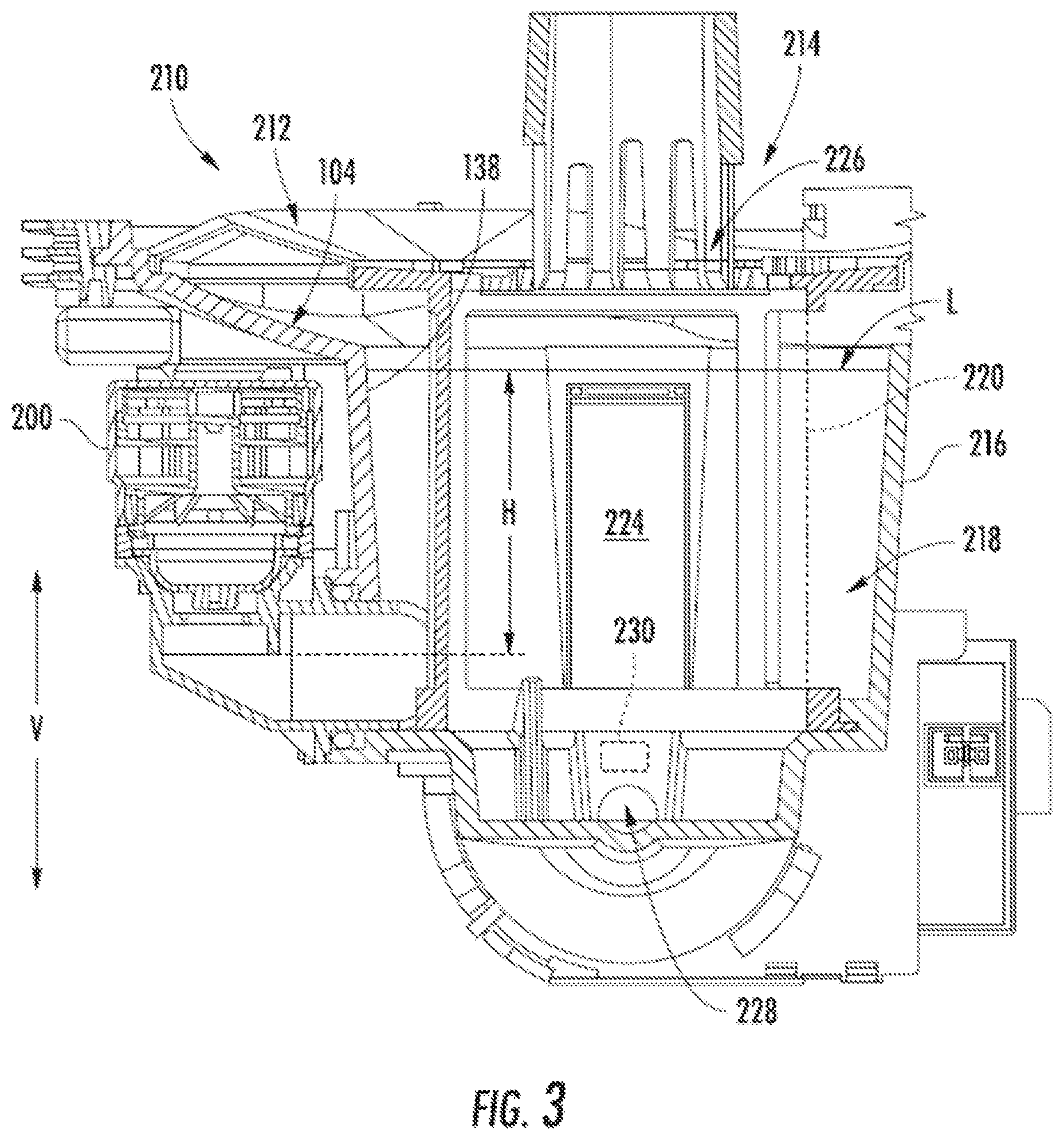 Patent US11812910 Figure 3 – Dishwashing appliances and methods for addressing obstruction therein