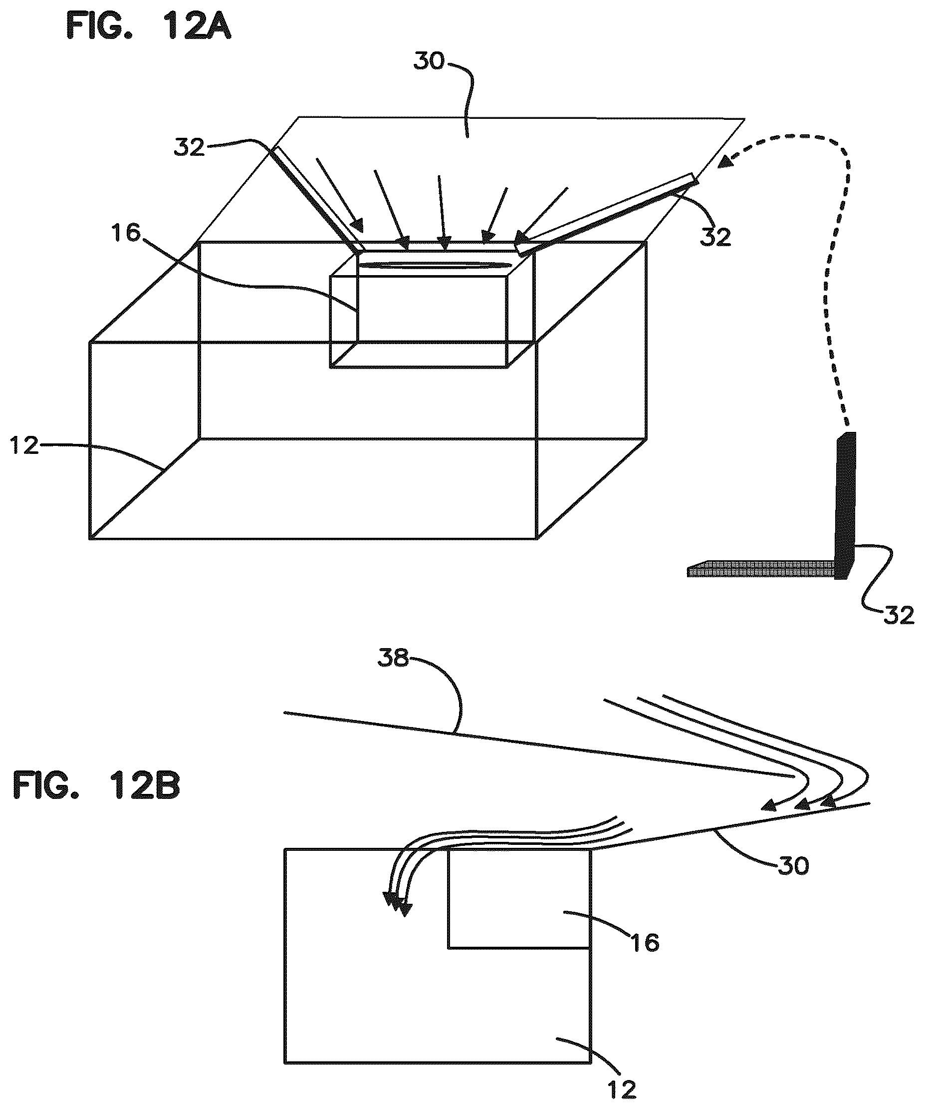 Patent US11812914 Figure 12 – Apparatus for separating chemistries in a door-type dishmachine
