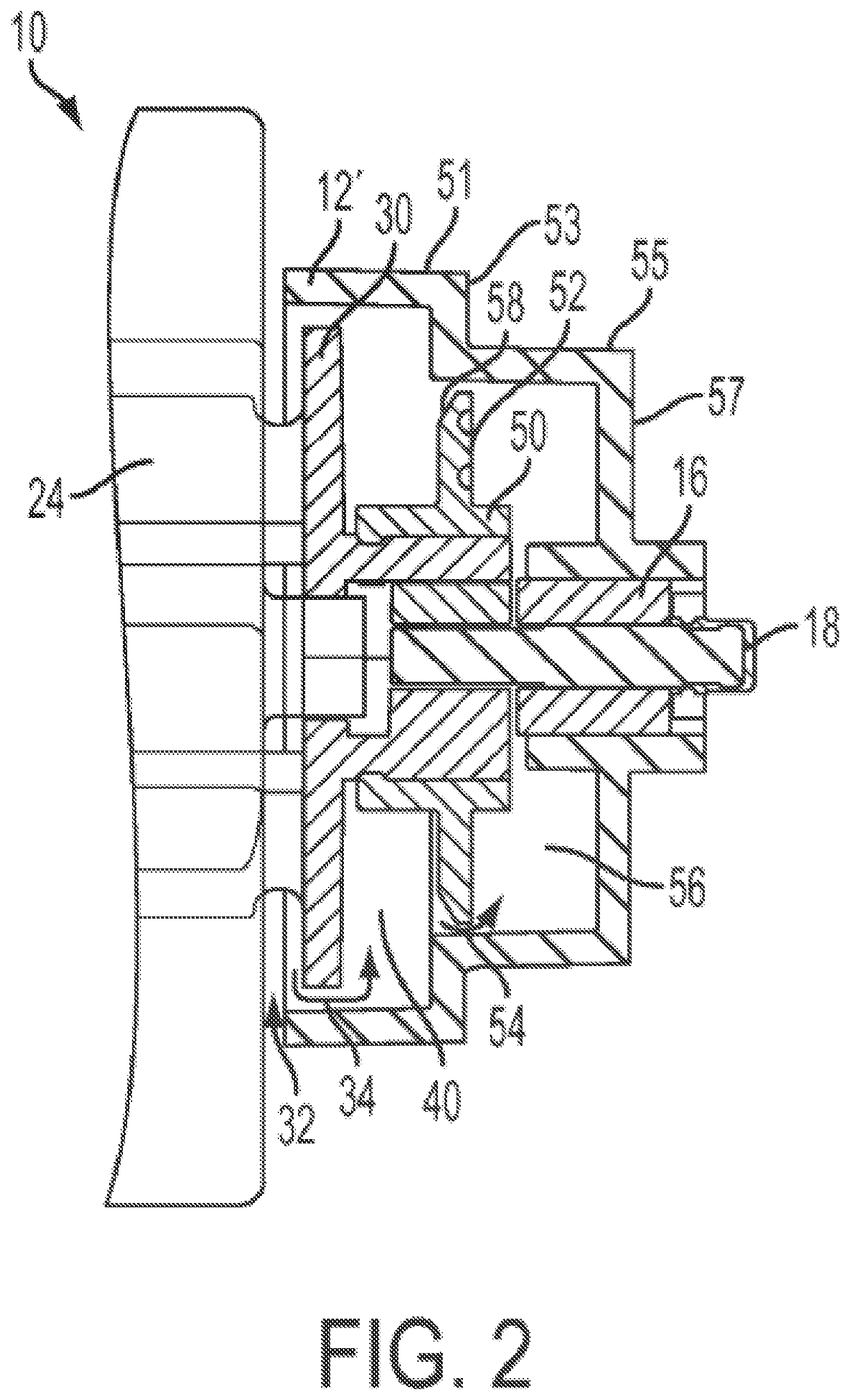 Patent US11812916 Figure 2 – Vacuum brush